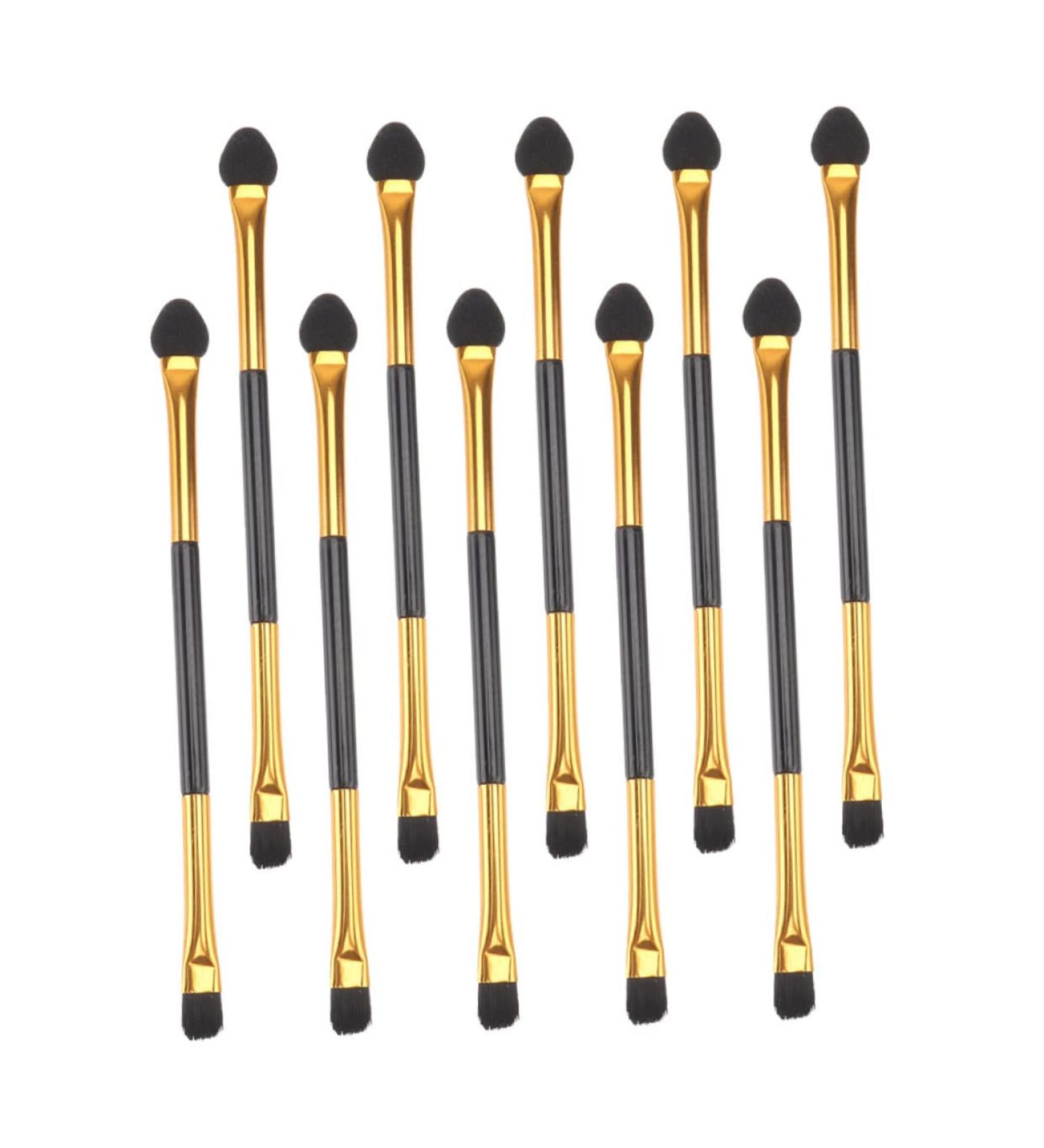 OHPHCALL 20pcs Double Ended Eyeshadow Brush Practical Makeup Brush Professional Makeup Brush Beauty Supply Dual Sided Eyeshadow Double-headed Eyeshadow Brush Eye Shadow Brush for Makeup - Buy Online on GoSupps.com