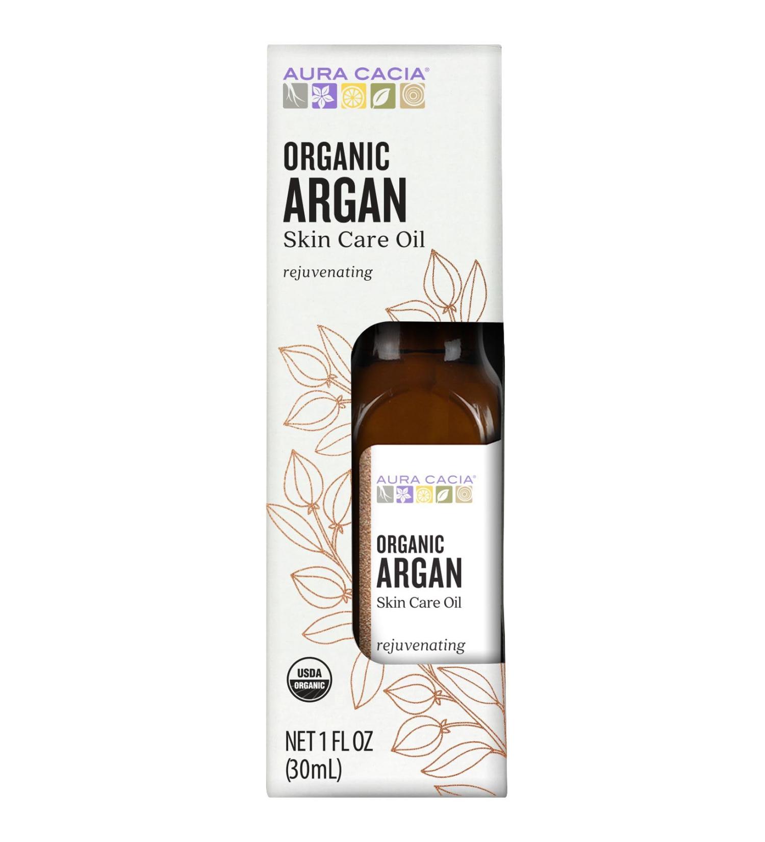 Aura Cacia Organic Argan Skin Care Oil 1 fl. oz. (1.5 in. Box) 1 fl. oz. - Buy Online on GoSupps.com