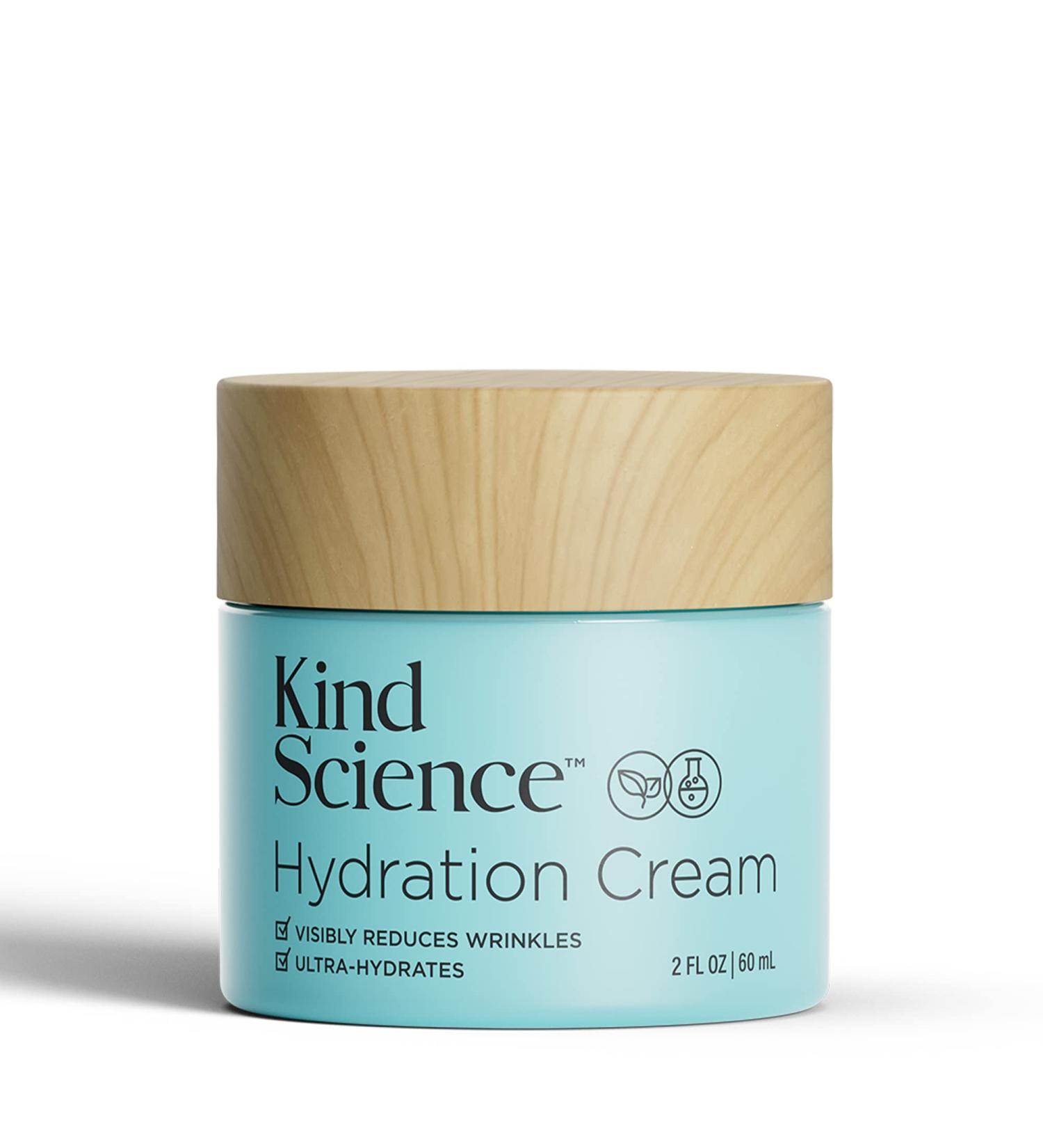 Kind Science Hydration Cream - Ultra Hydrating & Anti-Aging Formula - 2 FL OZ / 60 mL - Buy Online on GoSupps.com