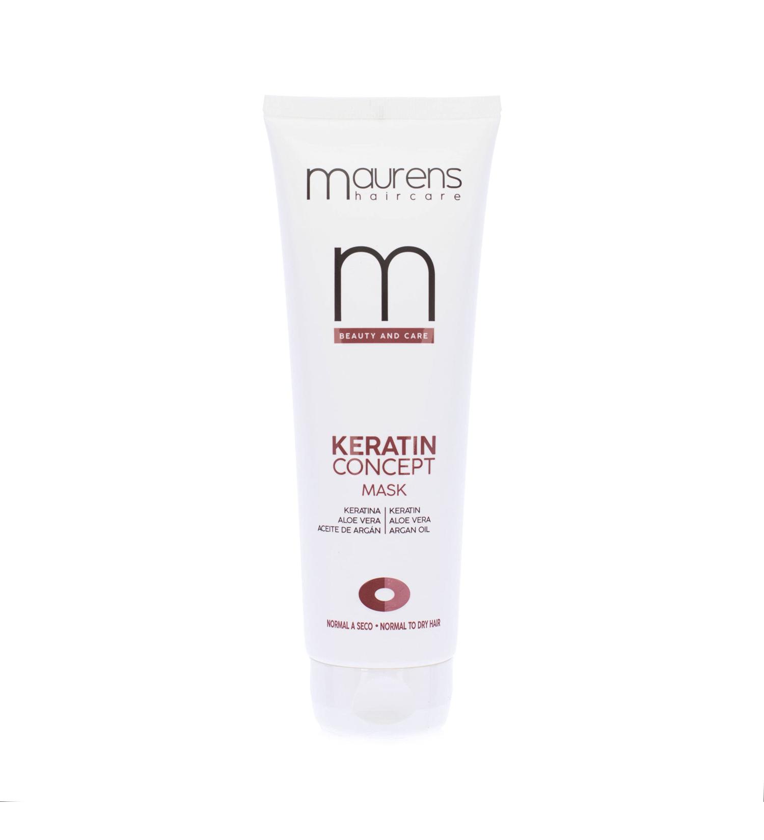  MAURENS Maurens Keratin Concept Hydro-Repair Mask Keratin Aloe Vera and Argan Oil 250 ml - Buy Online on GoSupps.com