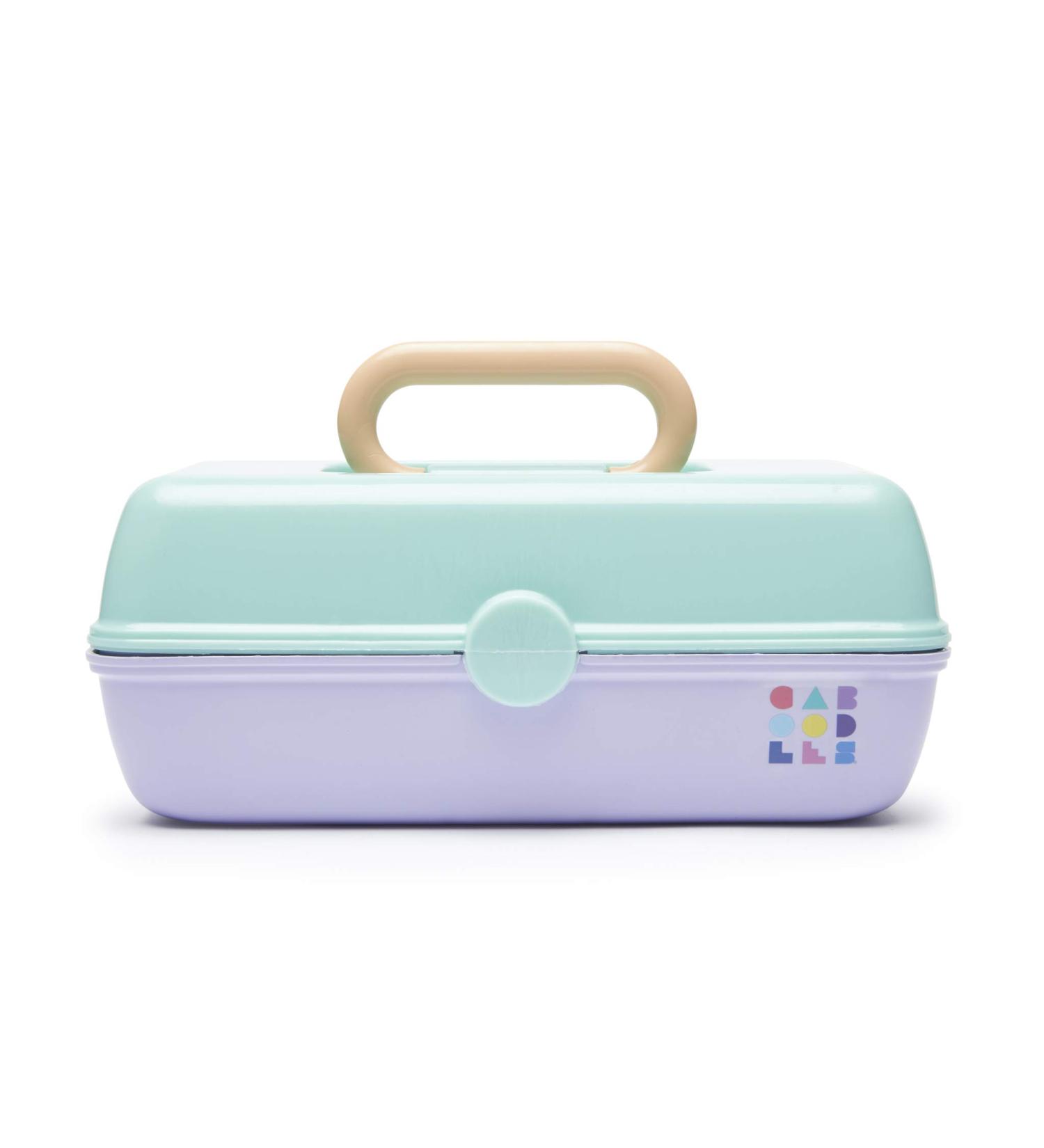 Vintage Caboodles Pretty in Petite Case - Seafoam Lid/Lavender Base Retro design - Buy Online on GoSupps.com