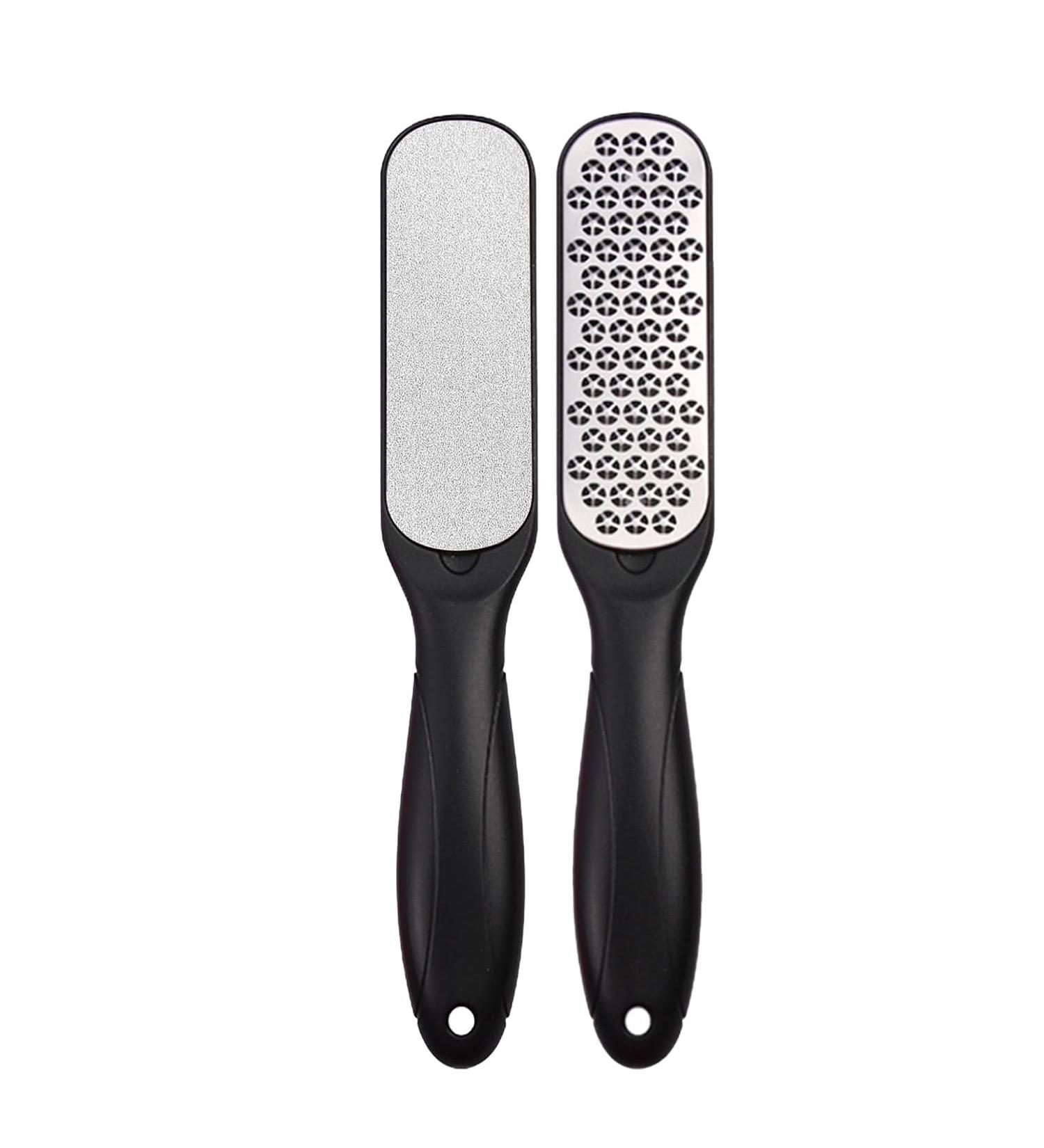 Cipszoely 3-in-1 Foot Rasp Hard Skin Remover Foot File Stainless Steel Double Sided Foot Scraper Easy to Use Dead Skin Remover Foot Care Tool for Cracked Heels Callus Pedicure Scrubber Corn Removal - Buy Online on GoSupps.com