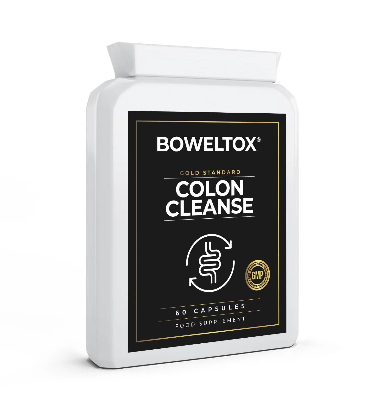 Boweltox - Your Ultimate Colon Cleanse and Gut Health Solution - 60 Capsules - Supports Constipation Relief & Bloating