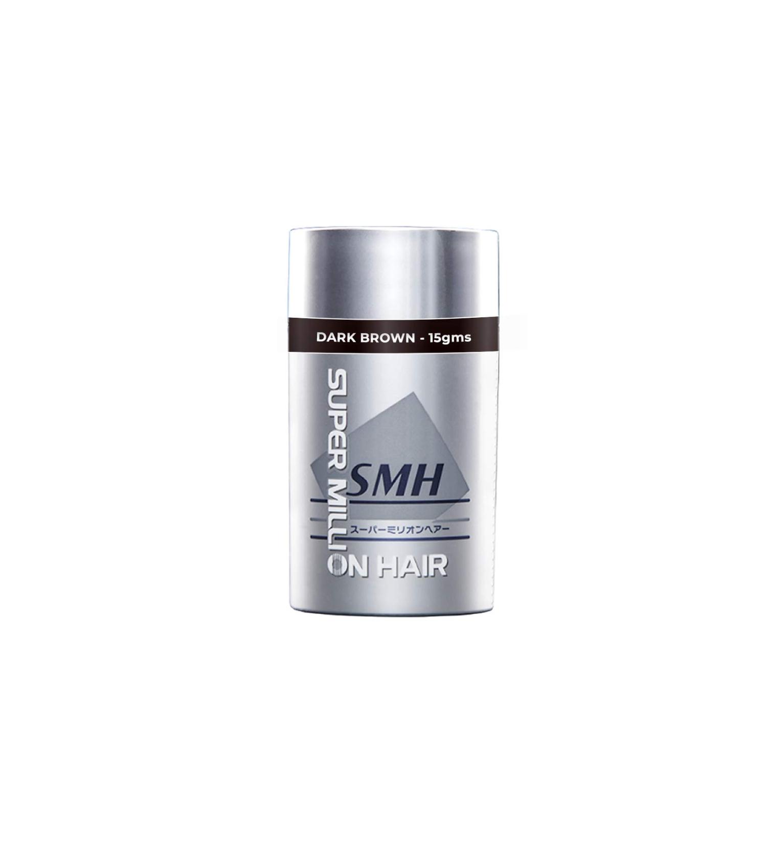 Super Million Hair 15g - No.2 Dark Brown: Instant Hair Loss Concealer - Buy Online on GoSupps.com