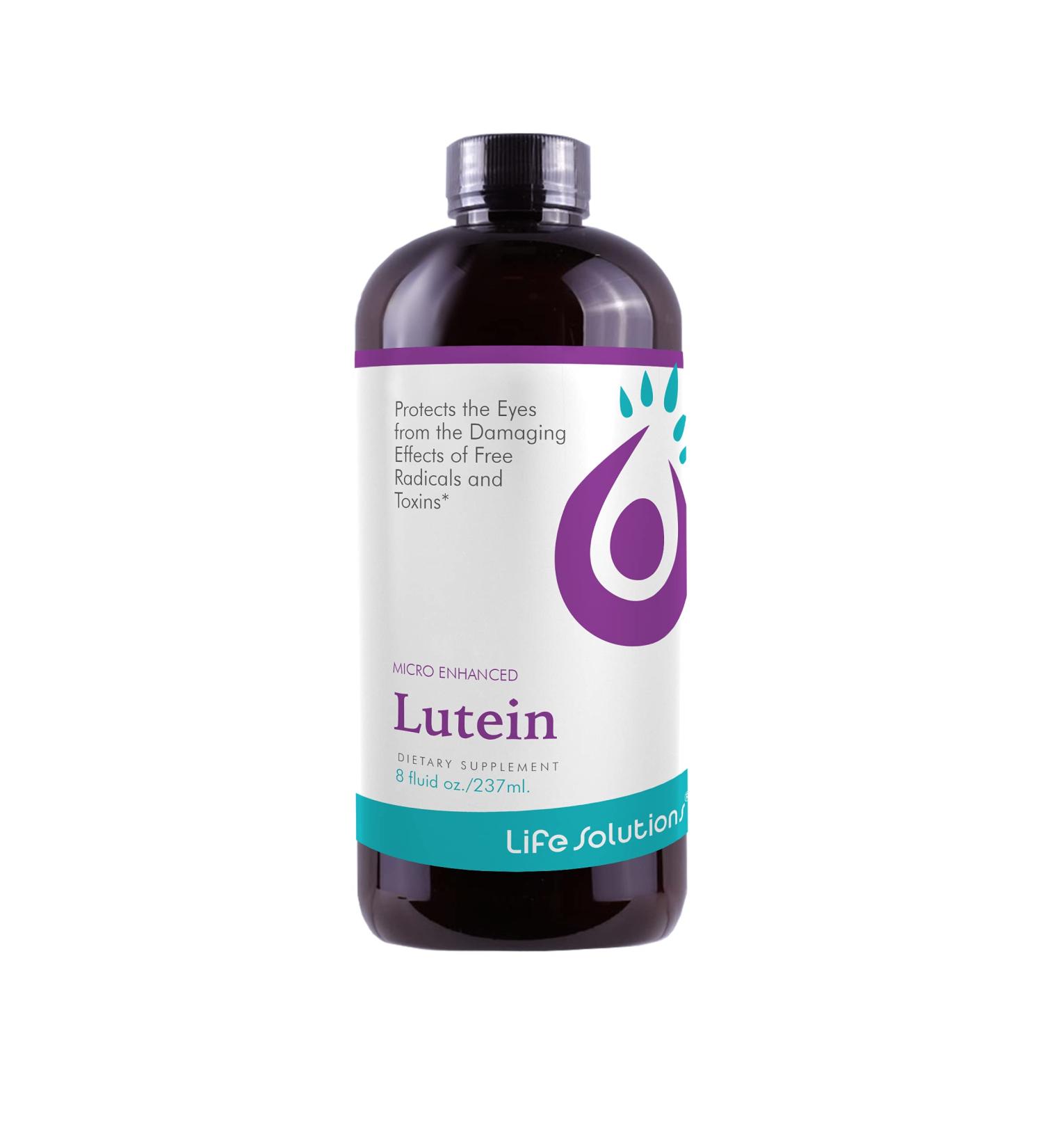 Life Solutions Lutein for Eyes - Lutein 10mg Eye Supplements for Adults Vision & Eye Health Support - Premium Lutein Supplement for Optimal Eye Health 8oz - Buy Online on GoSupps.com