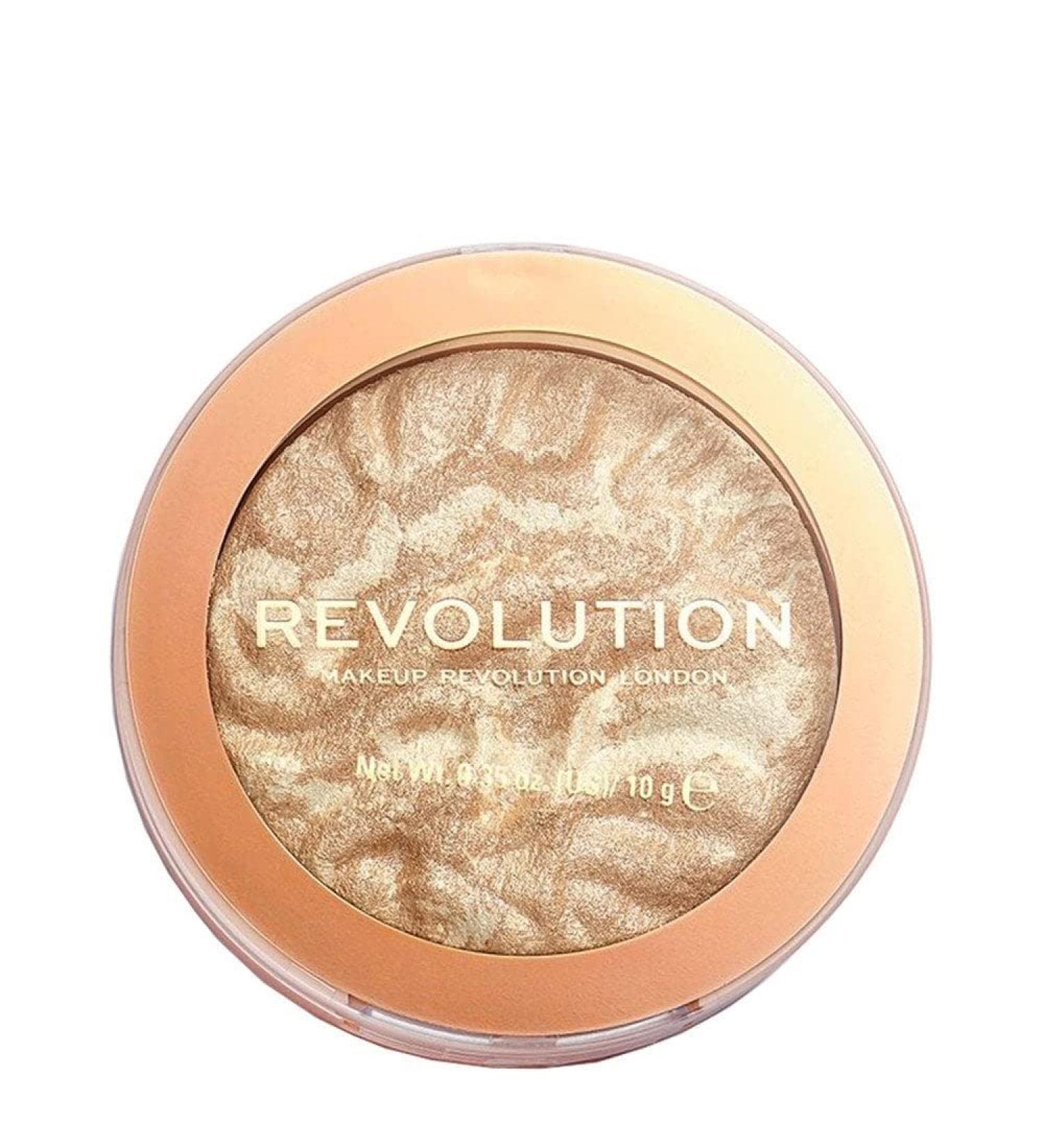 Makeup Revolution  Highlight Reloaded  Face Highlighter  Time to Shine  10g