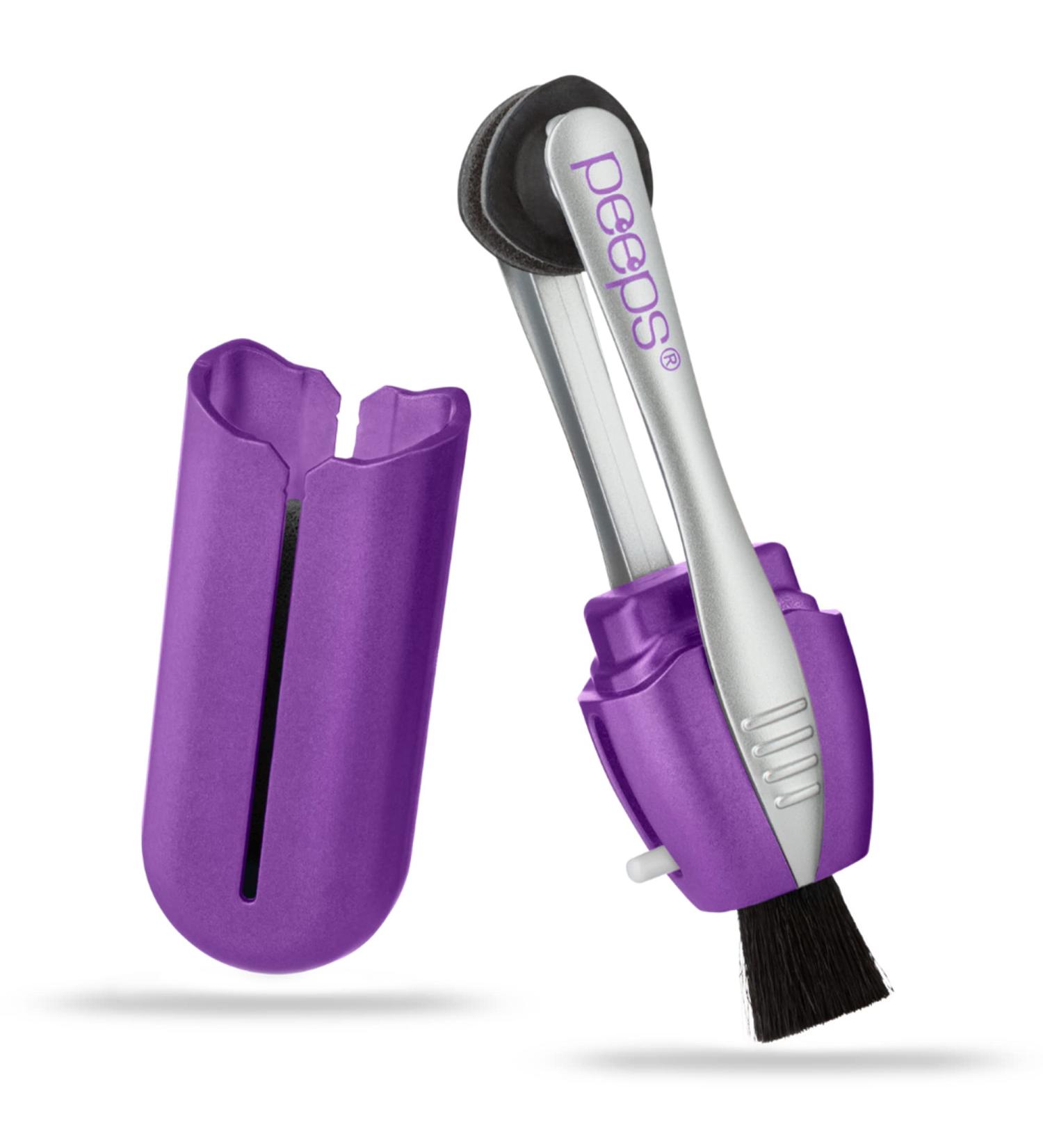 CarbonKlean Peeps Eyeglass Lens Cleaner - NASA-Approved Carbon Microfiber Technology - 500 Uses - Lavender - Buy Online on GoSupps.com