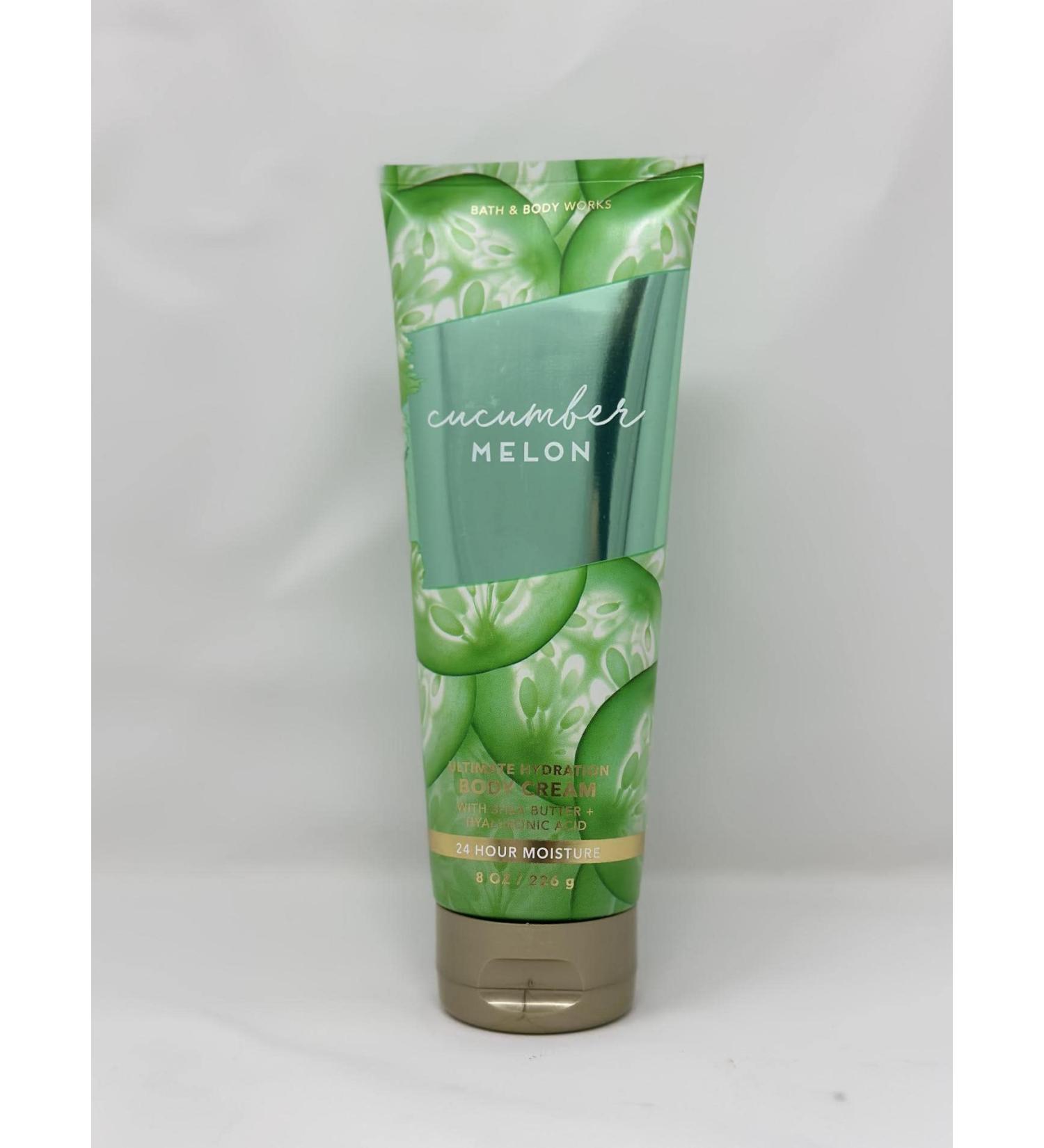Cucumber Melon Ultimate Hydration Body Cream 8 oz/ 226 g Shea Butter + Hylauronic Acid