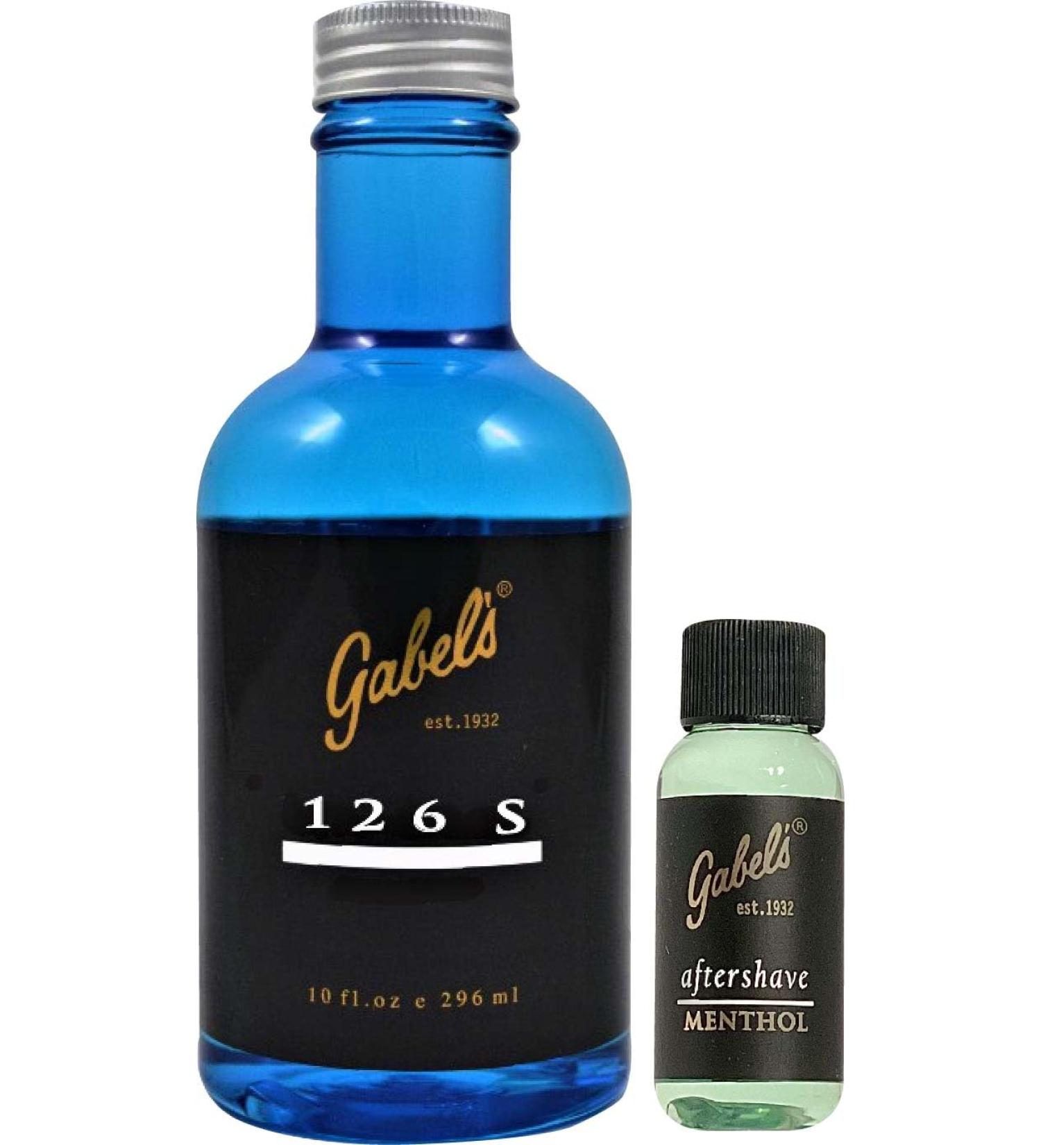 126 S Aftershave (10 fl oz) Limited Edition and Lime Aftershave with Menthol (1 fl oz) Authentic Direct