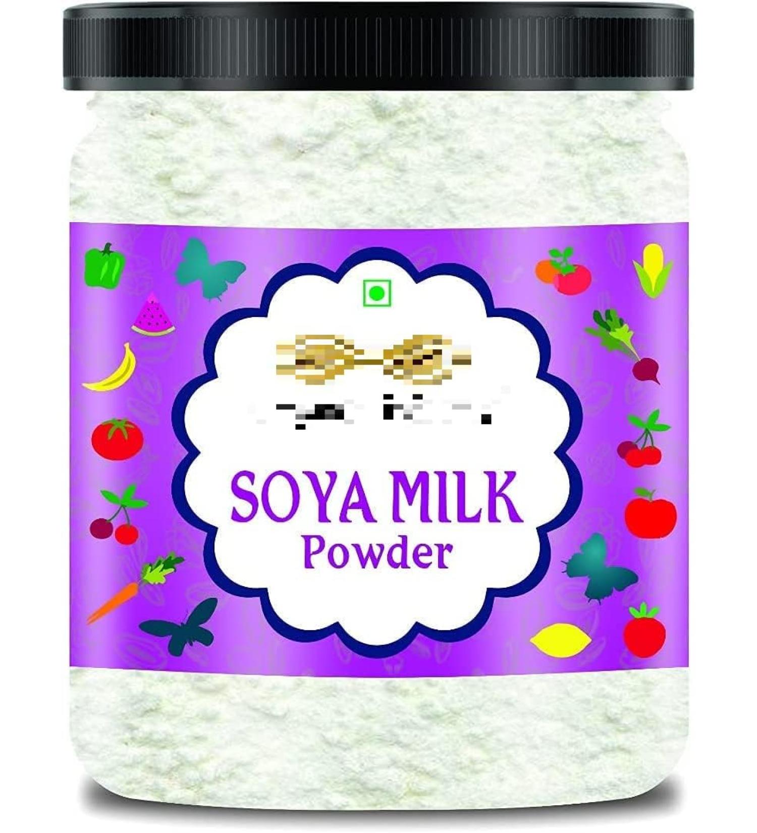 READ QURA Soy Milk Powder High protein Vegan NonGMO 500 GM