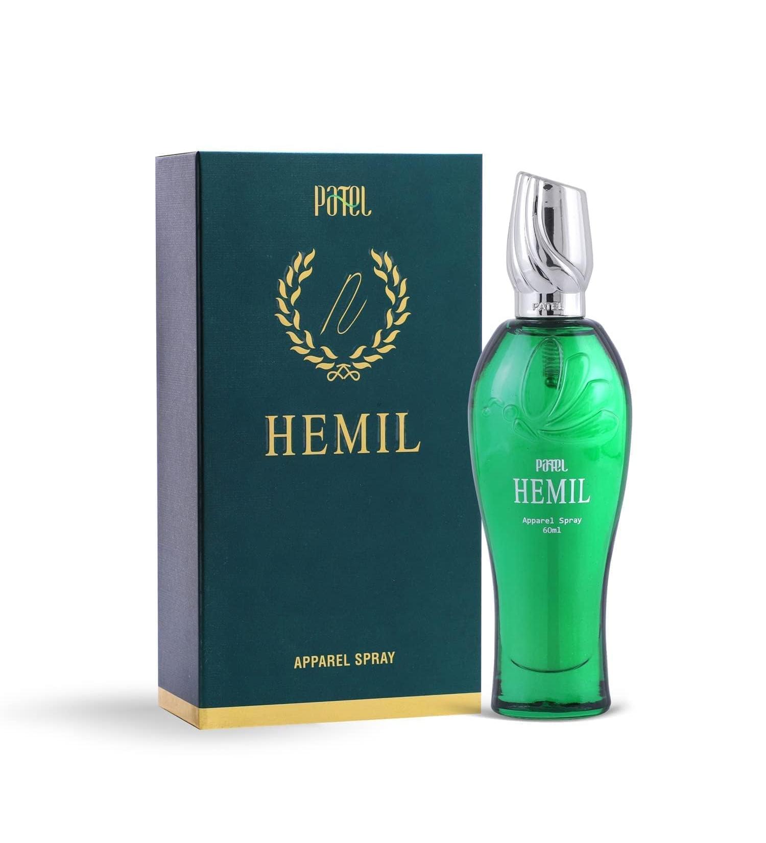 PATELs Hemil Long Lasting Fresh And Powerful Fragrance Perfume For Mens & Womens | Premium Extra Luxury Scent 60Ml - Buy Online on GoSupps.com