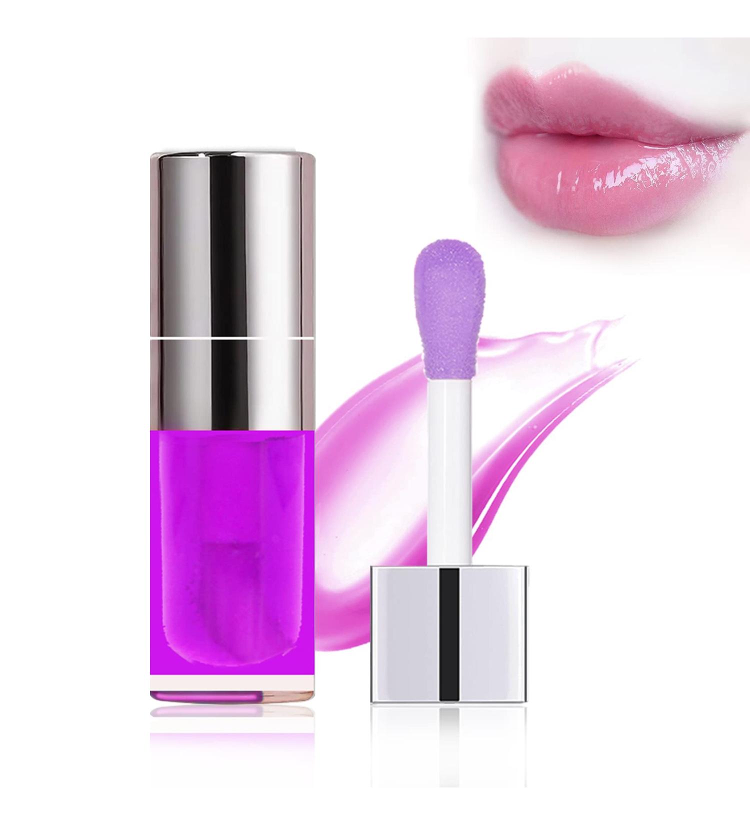 ZHISHUDL Plumping Lip Gloss - Lavender Purple | Hydrating Lip Stain & Liquid Lipstick - Buy Online on GoSupps.com