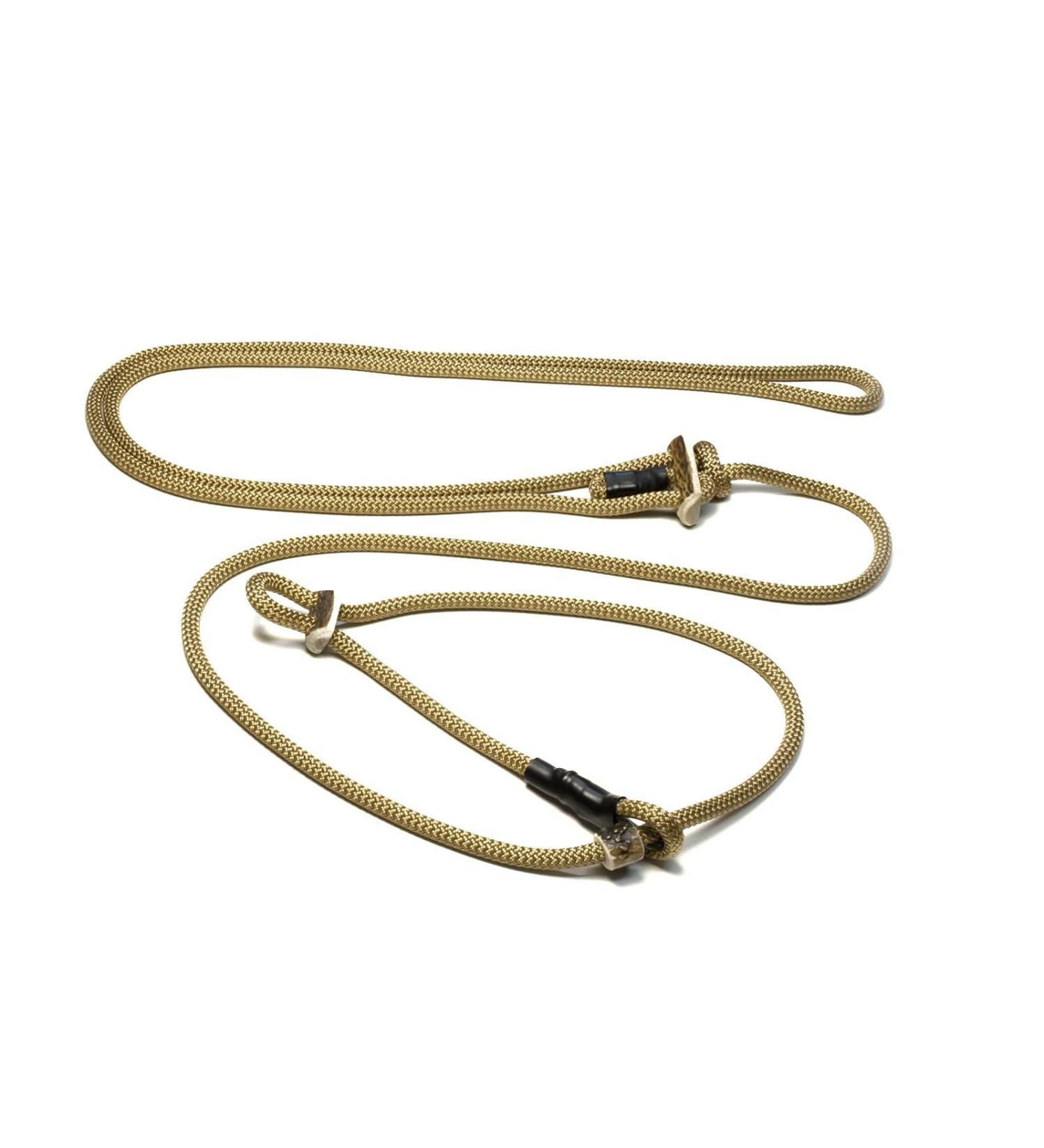 Mystique Hunting Profi silent shoulder leash 8mm with pull limiter 280cm beige