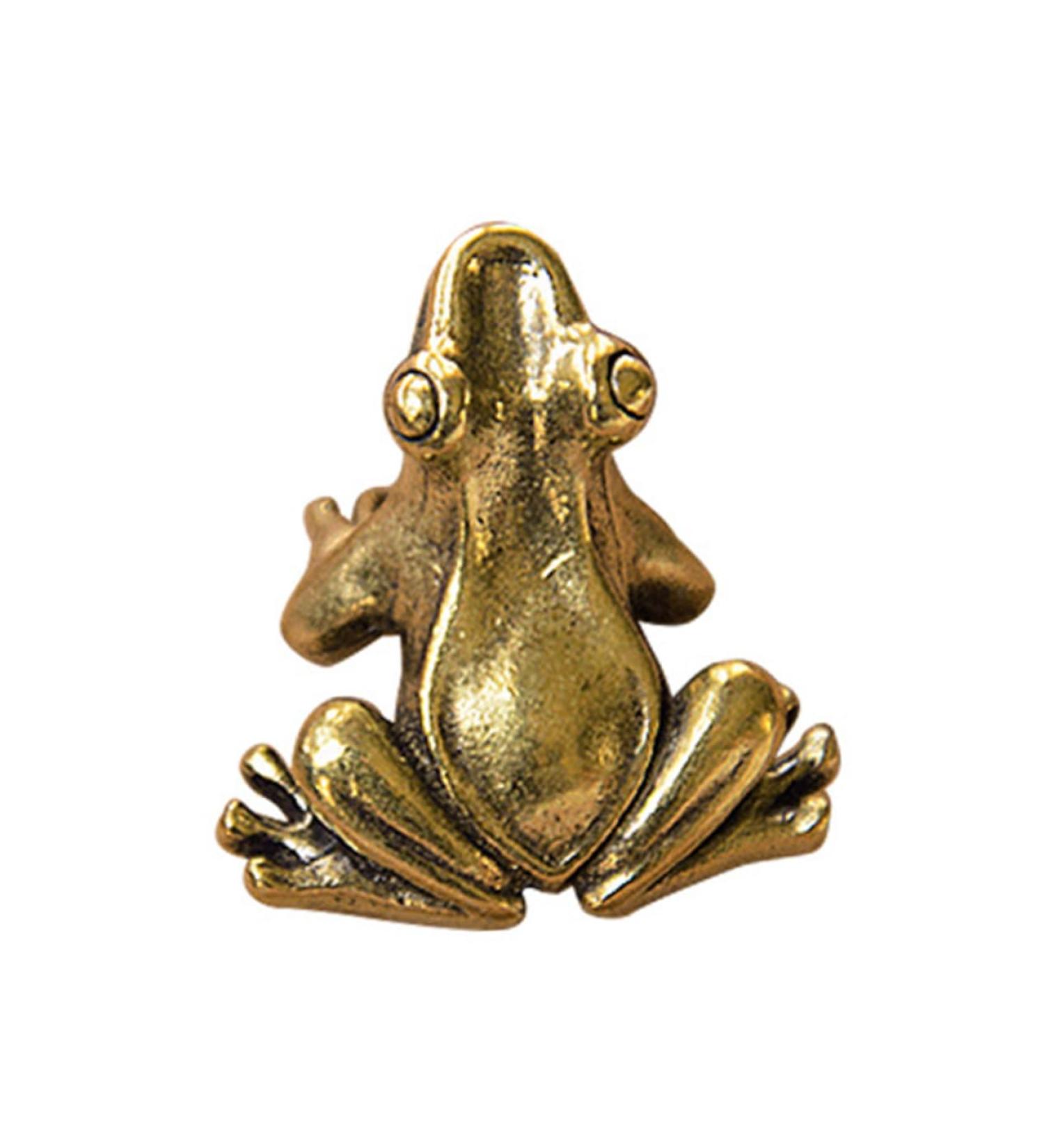 Alipis 1pc Figures Vivid Desktop Delicate Adornment Keychain Frog-designed Tabletop Vintage Pet Tea - Buy Online on GoSupps.com
