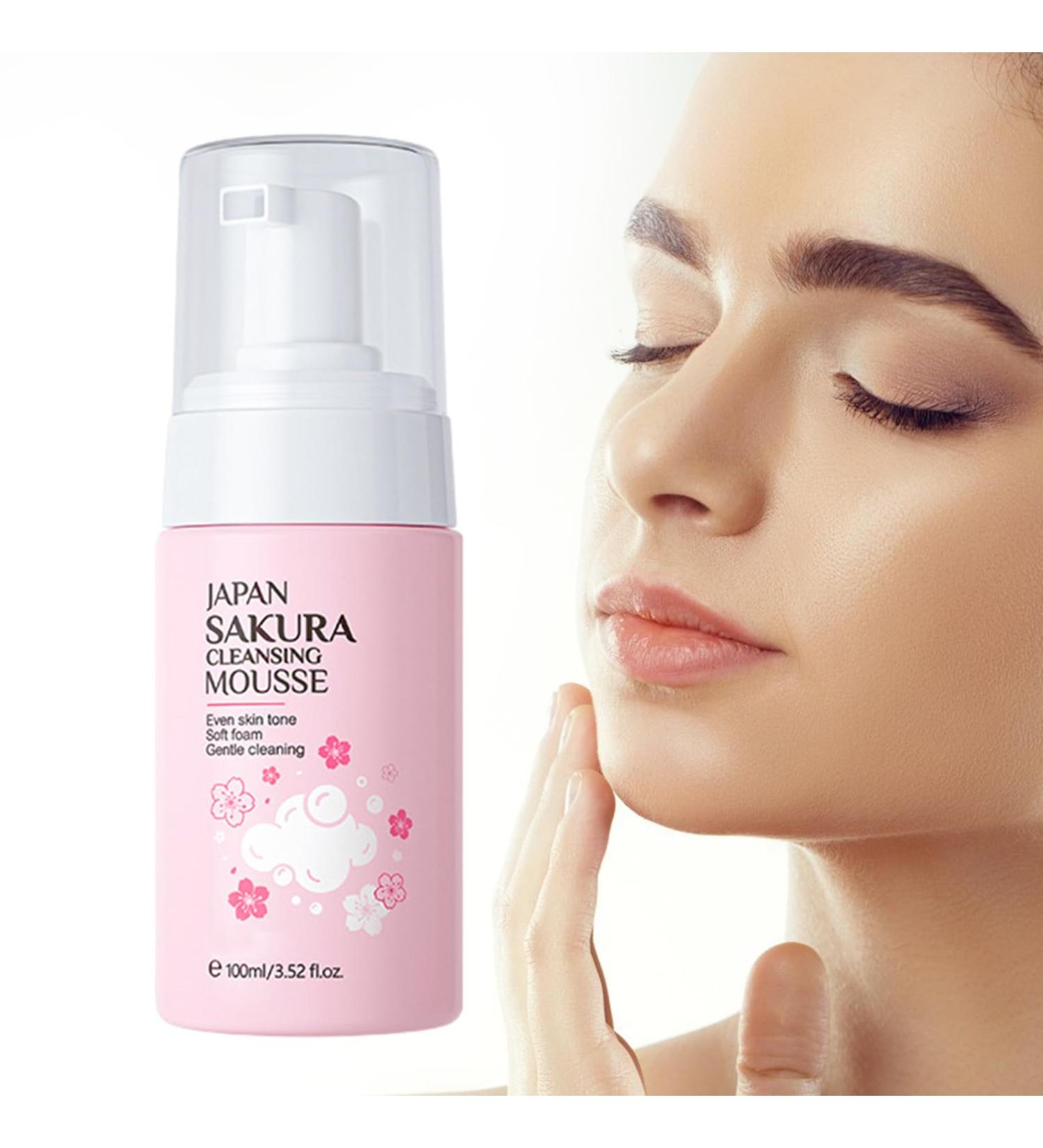 Foam Facial Cleanser 100 ml Moisturizing Skin Cleansing Facial Cleanser Skin care products for home dorm travel vacation business trip Bero - Buy Online on GoSupps.com