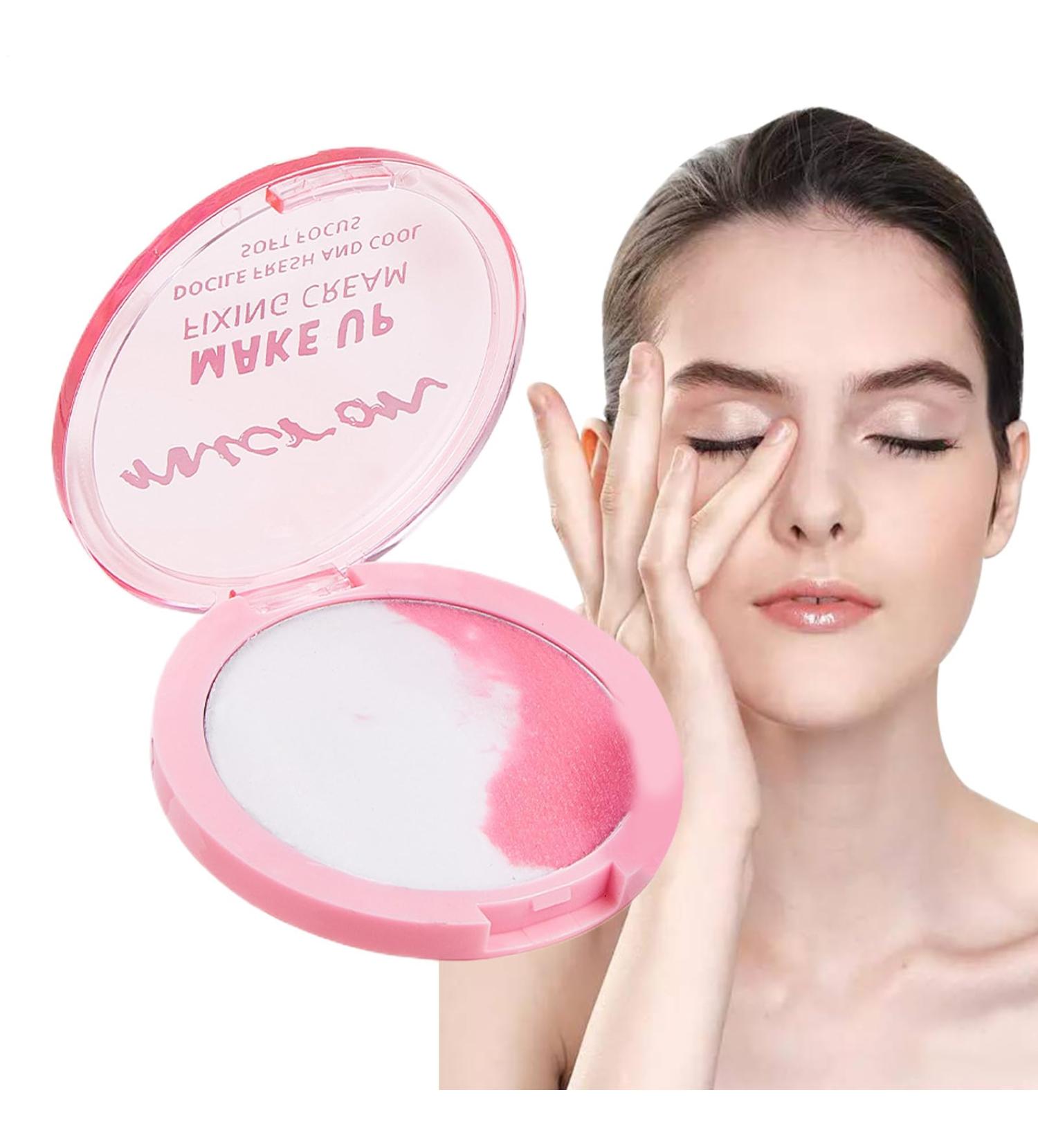 Finishing Powder Oil Control Concealer Pressed Cream Formula Long-Lasting Setting Minimizes Pores Natural Finish Foundation 4.5g Compact Matte Effect Ideal for Daily Makeup - Buy Online on GoSupps.com