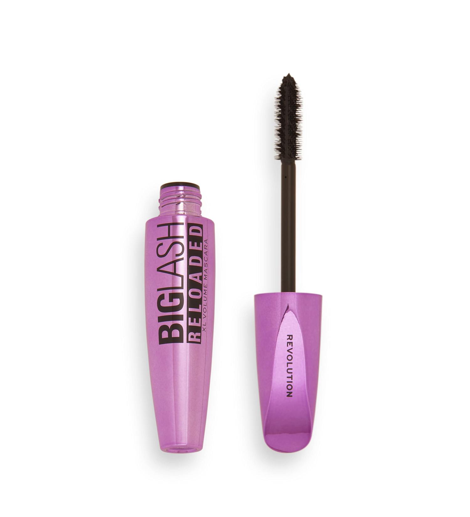 Makeup Revolution Big Lash Volume Mascara - Cruelty-Free Black Mascara for Voluminous Lashes - Buy Online on GoSupps.com