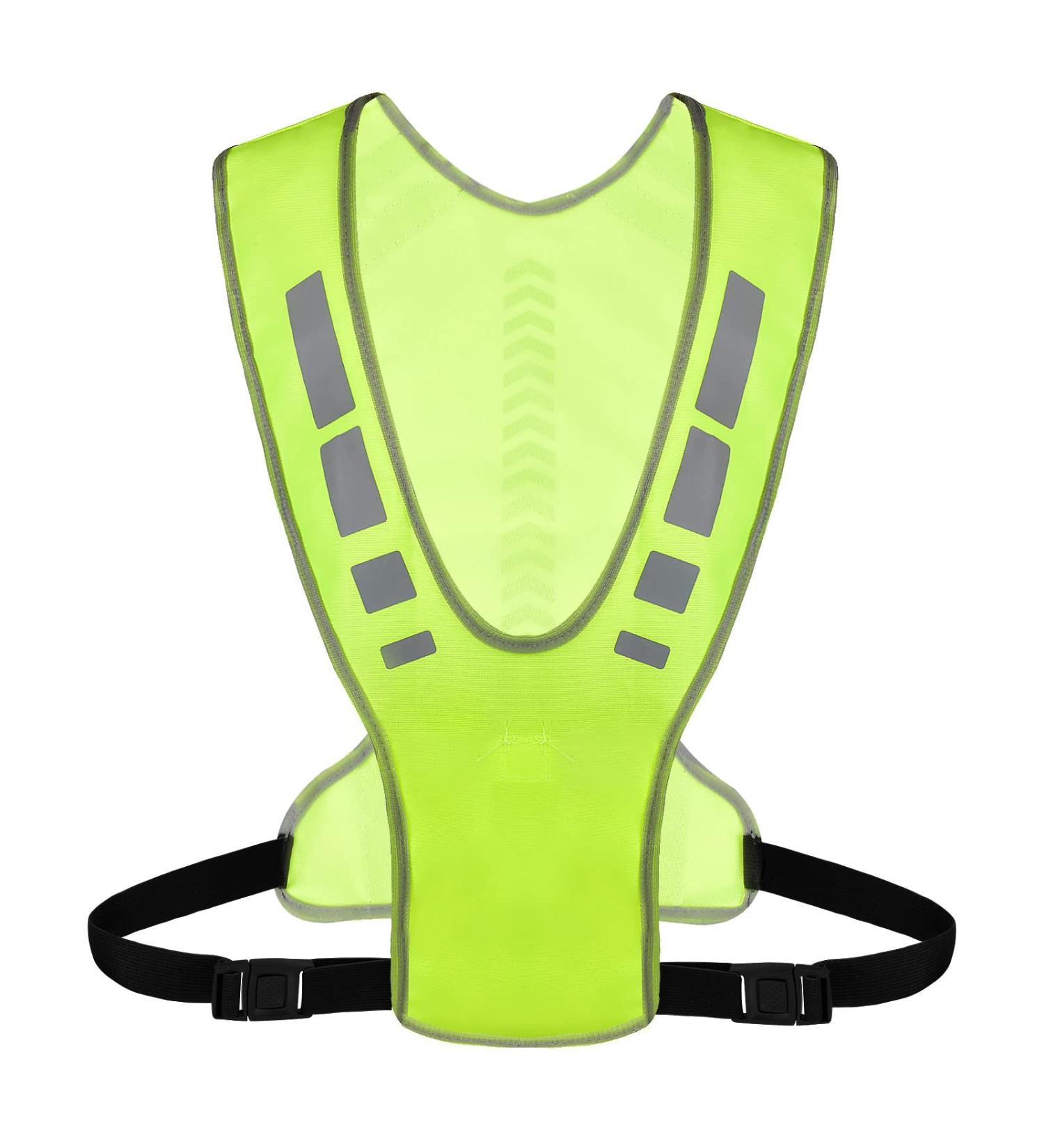 Tibapla Reflective Running Vest - Breathable Reflector Vest for Jogging Cycling & Hiking | Lightweight Safety Gear for Women Men & Kids - Buy Online on GoSupps.com