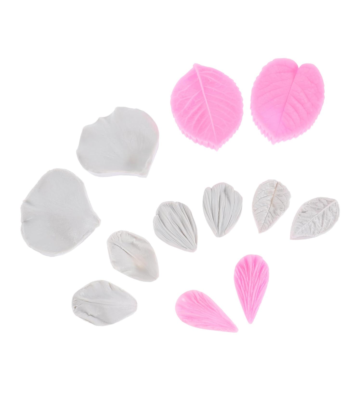 Zerodeko 6pcs Resin Epoxy Silicone Molds DIY Flower Mold Baking Mold/Cake Mold Fondant Mold Double Sided - Buy Online on GoSupps.com