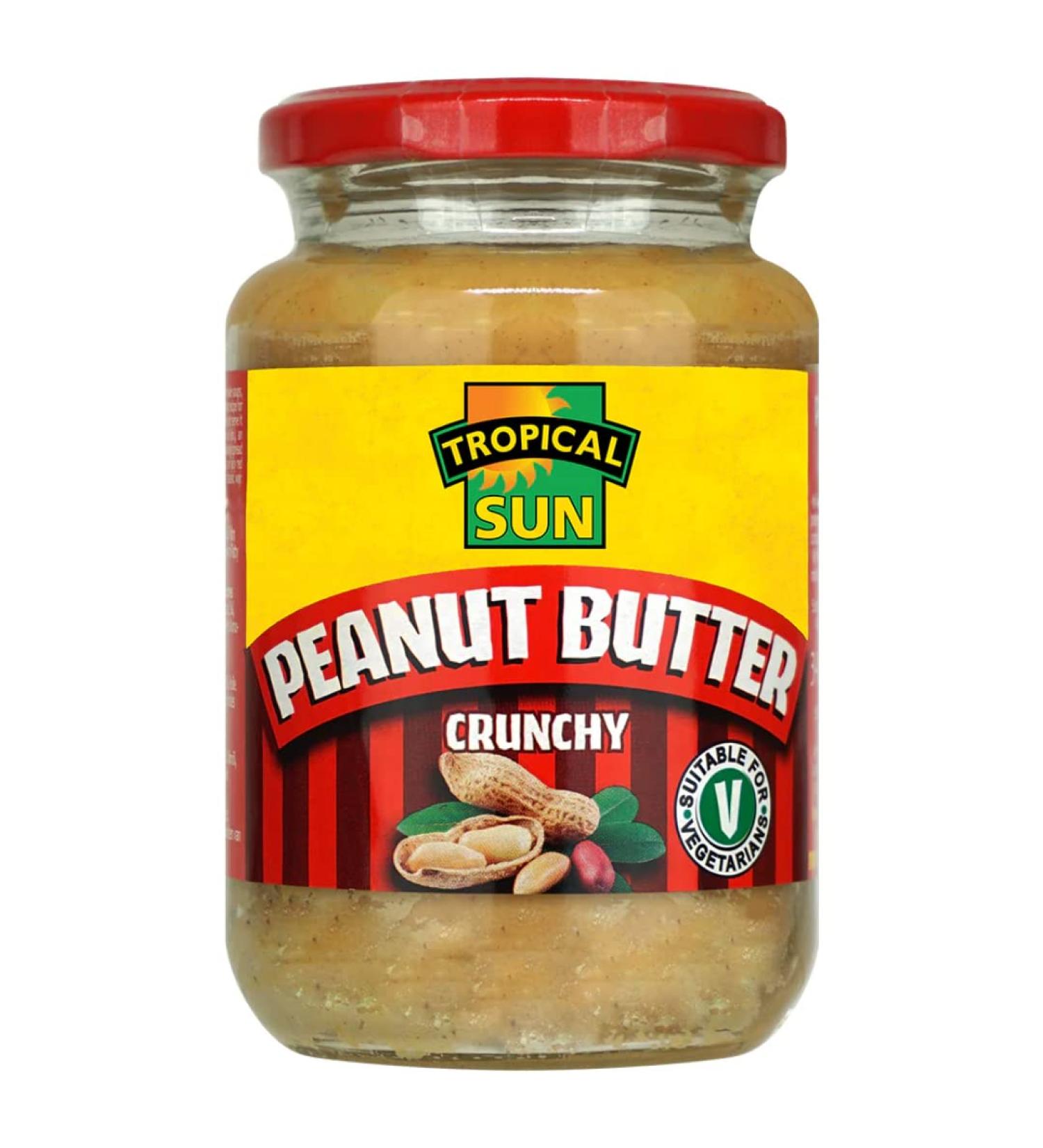 2 x Tropical Sun Peanut Butter Crunchy 12 x 340g