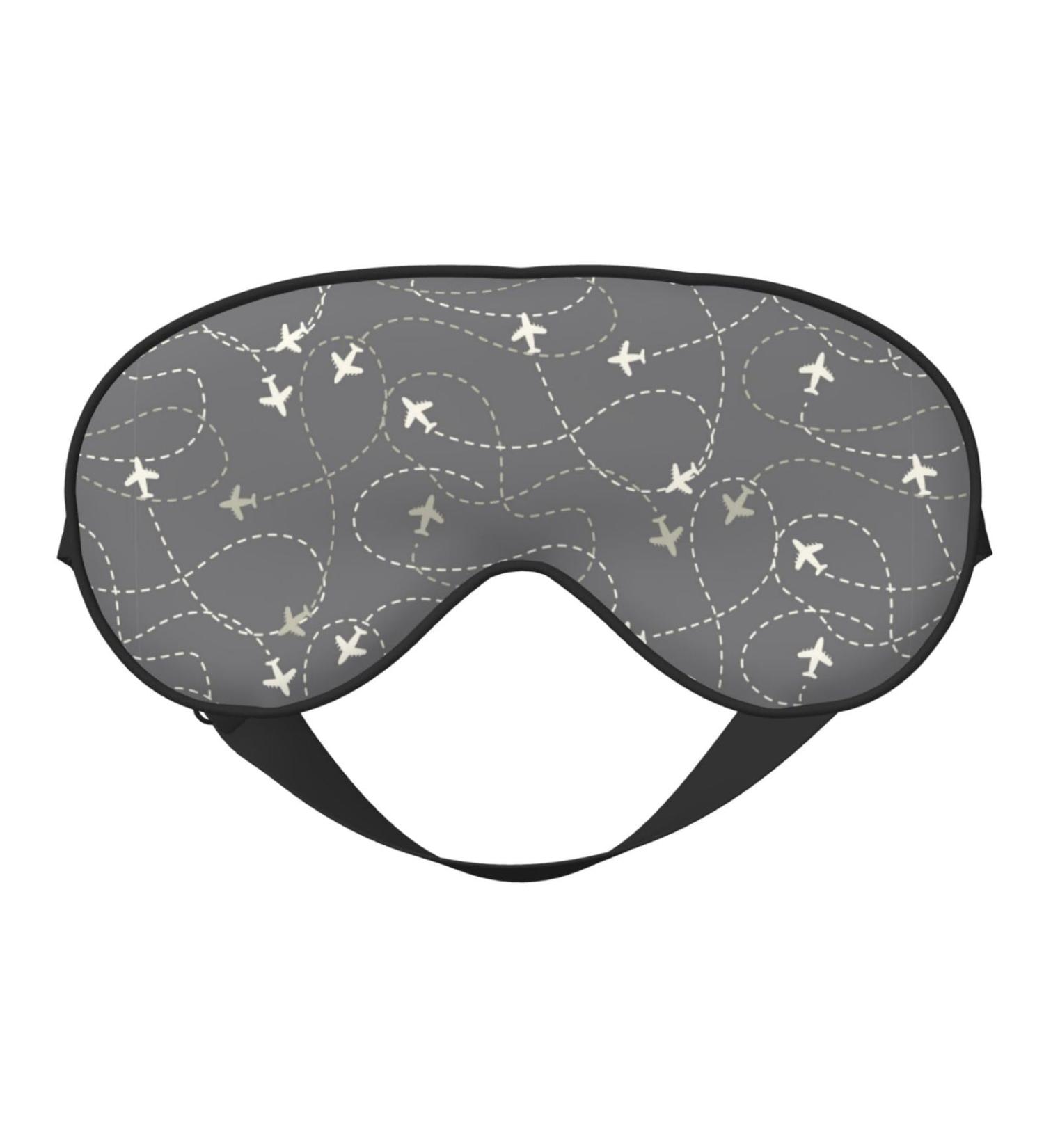Adjustable Double-Sided Travel Sleep Mask | Soft Eye Covers for Perfect Shading & Eye Edema Relief - Worldwide Shipping - Buy Online on GoSupps.com