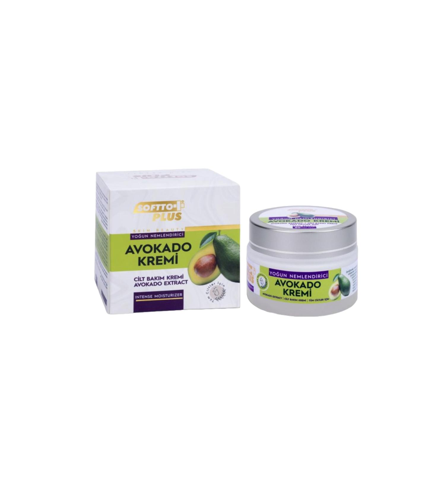 SofttoPlus Softto+Plus Avocado Cream deeply effective moisture and protection for dry skin - Buy Online on GoSupps.com