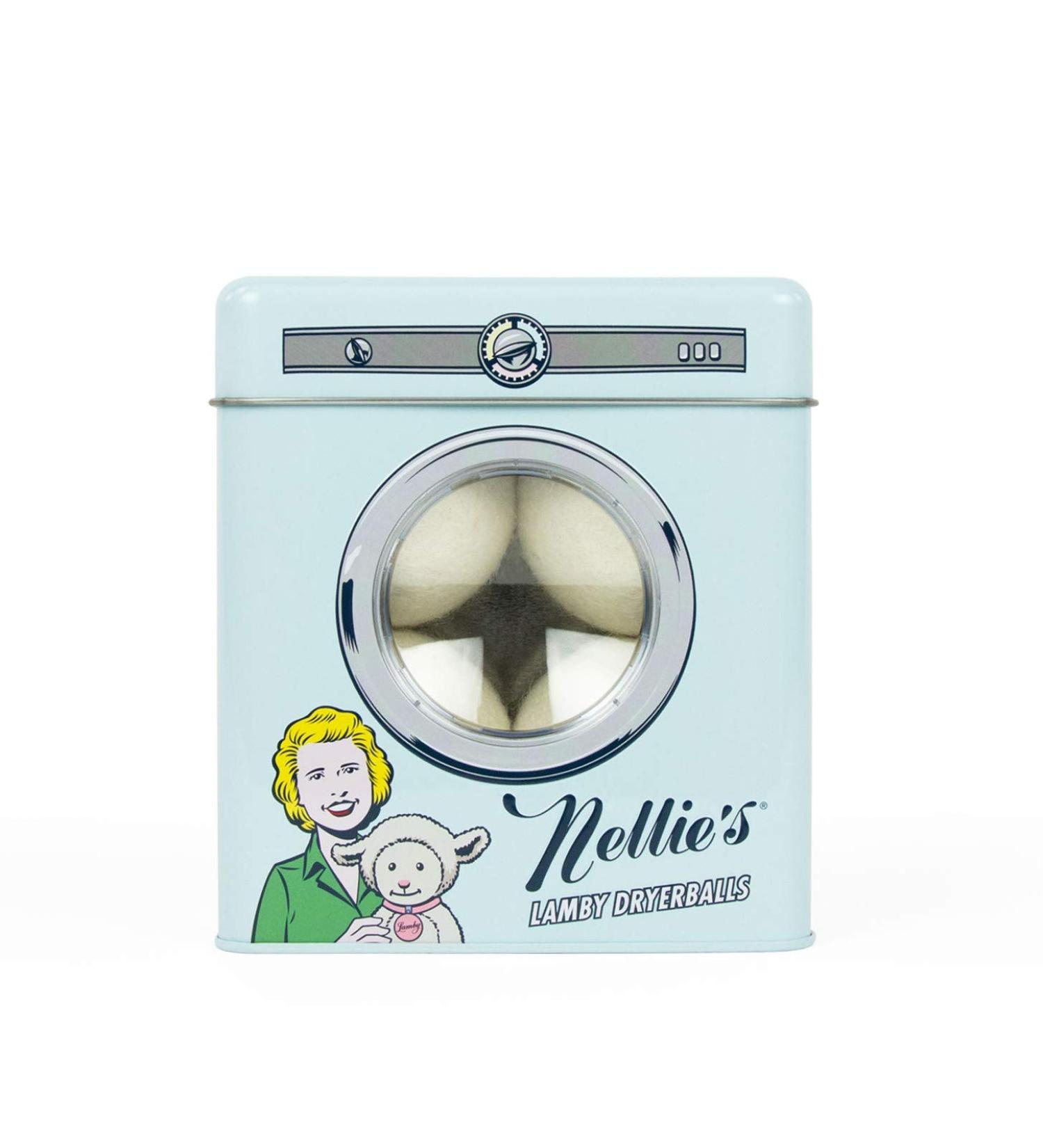 Nellie's Lamby Dryer Balls - 4 Pack | Eco-Friendly Laundry Solution - Buy Online on GoSupps.com