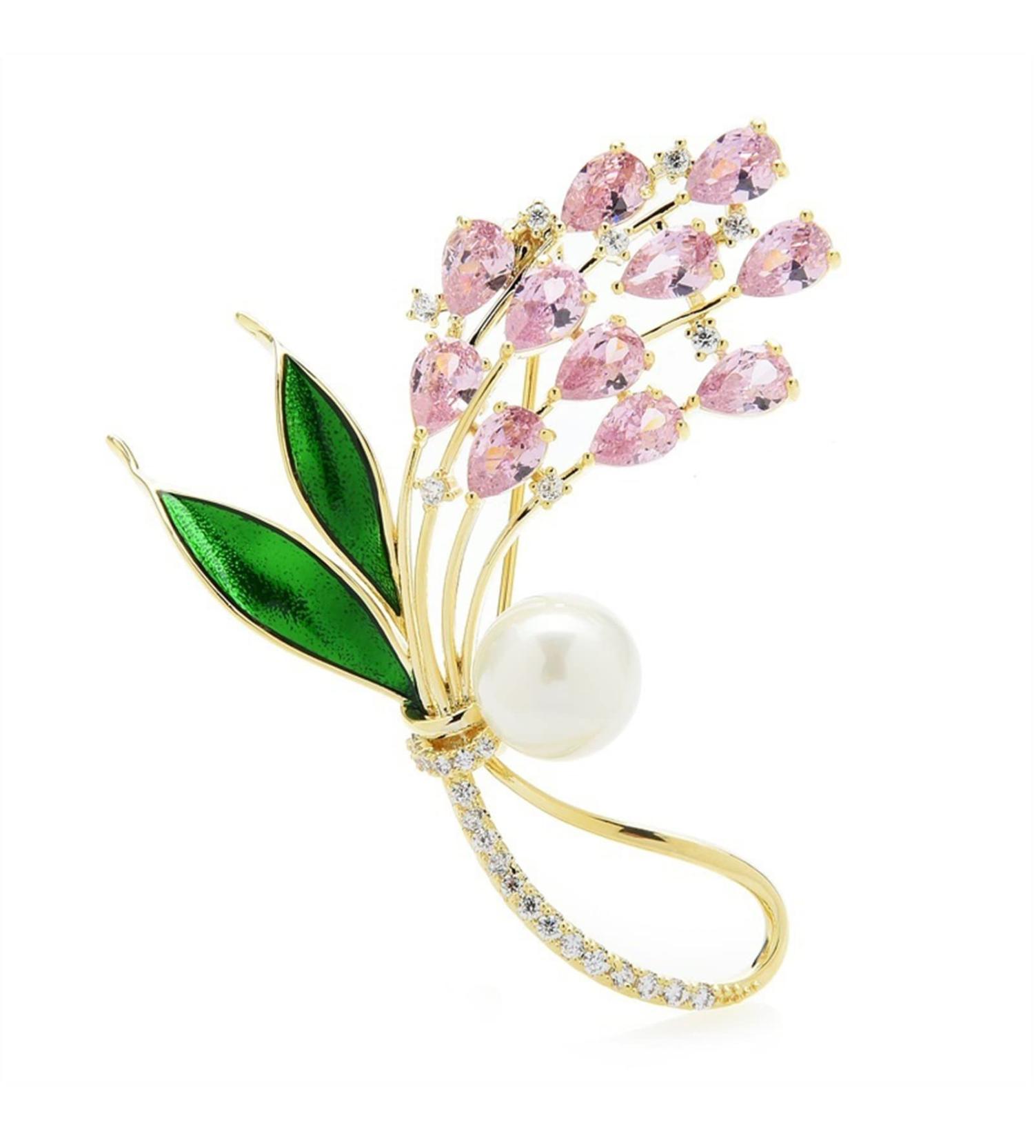 Pin Jewelry Gifts for Women Ladies Fashion Accessories Ladies Elegant Crystal Wheat Brooch Wheat Shape Party Banquet Brooch Brooches & Pins - Buy Online on GoSupps.com
