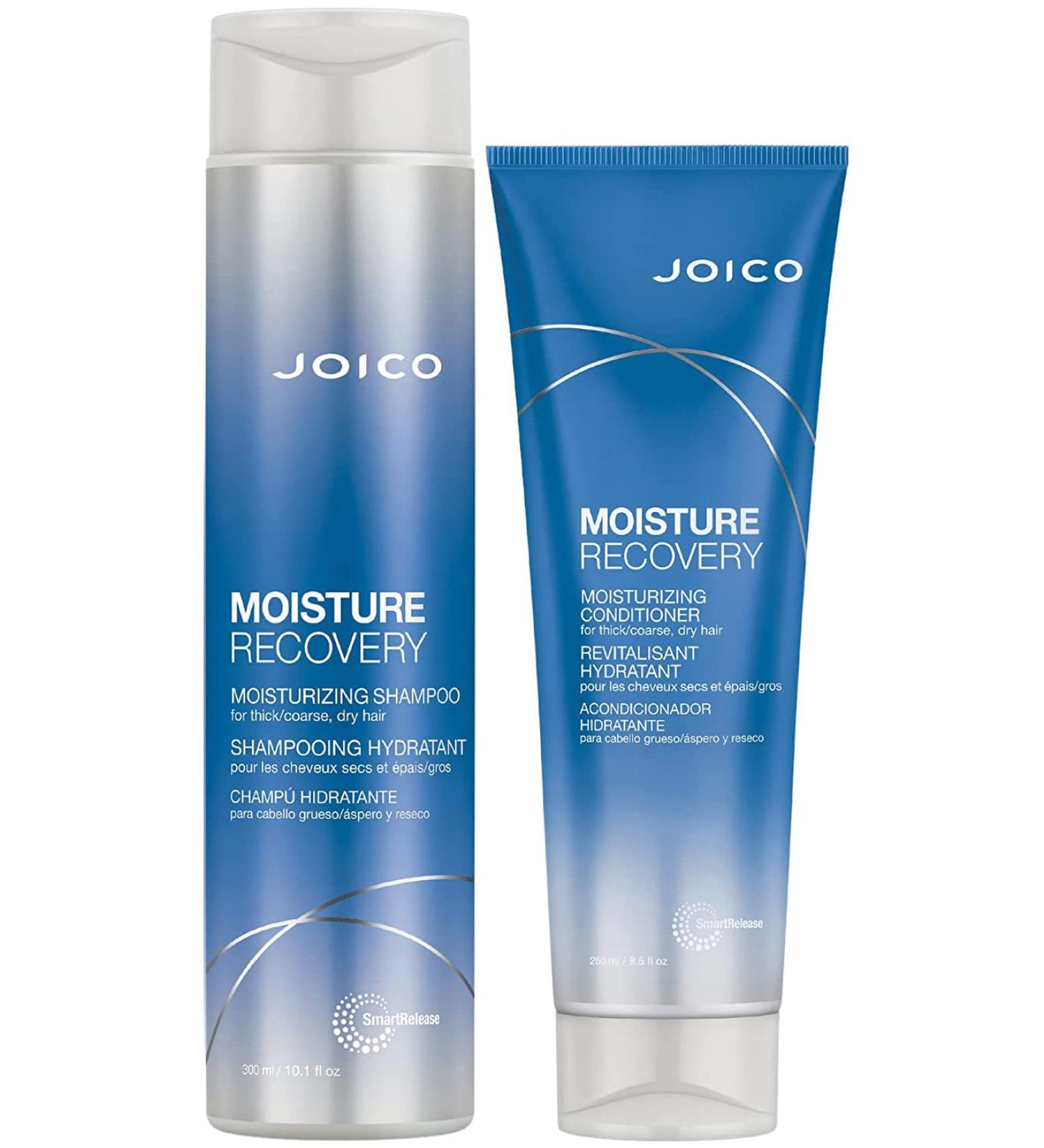 Joico Moisture Recovery Shampoo & Conditioner 10.1 fl. oz. - Hydrating Hair Care Set - Buy Online on GoSupps.com