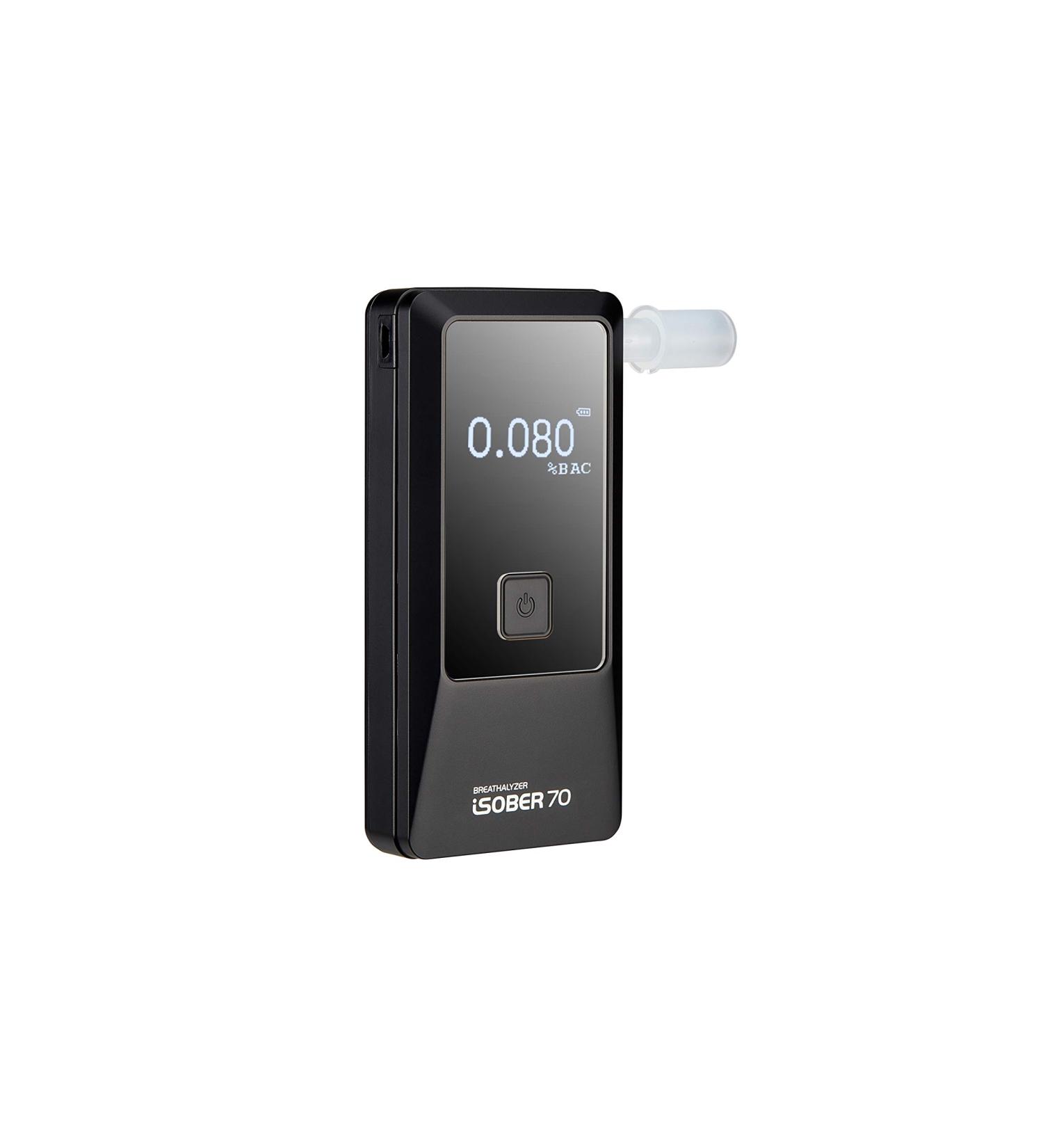 iSOBER 70 Premium Breathalyzer | DOT/NHTSA Evidential Model | Suracell FuelCell Sensor Technology - Buy Online on GoSupps.com