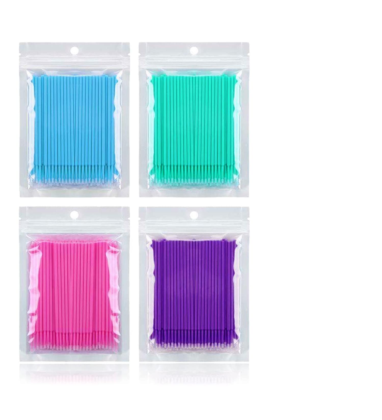 400 PCS Multipurpose Dental Swabs Disposable Micro Applicator Brush Bendable Makeup Brush 1.2/1.5/2.0/2.5 mm 400 count (Pack of 1) - Buy Online on GoSupps.com