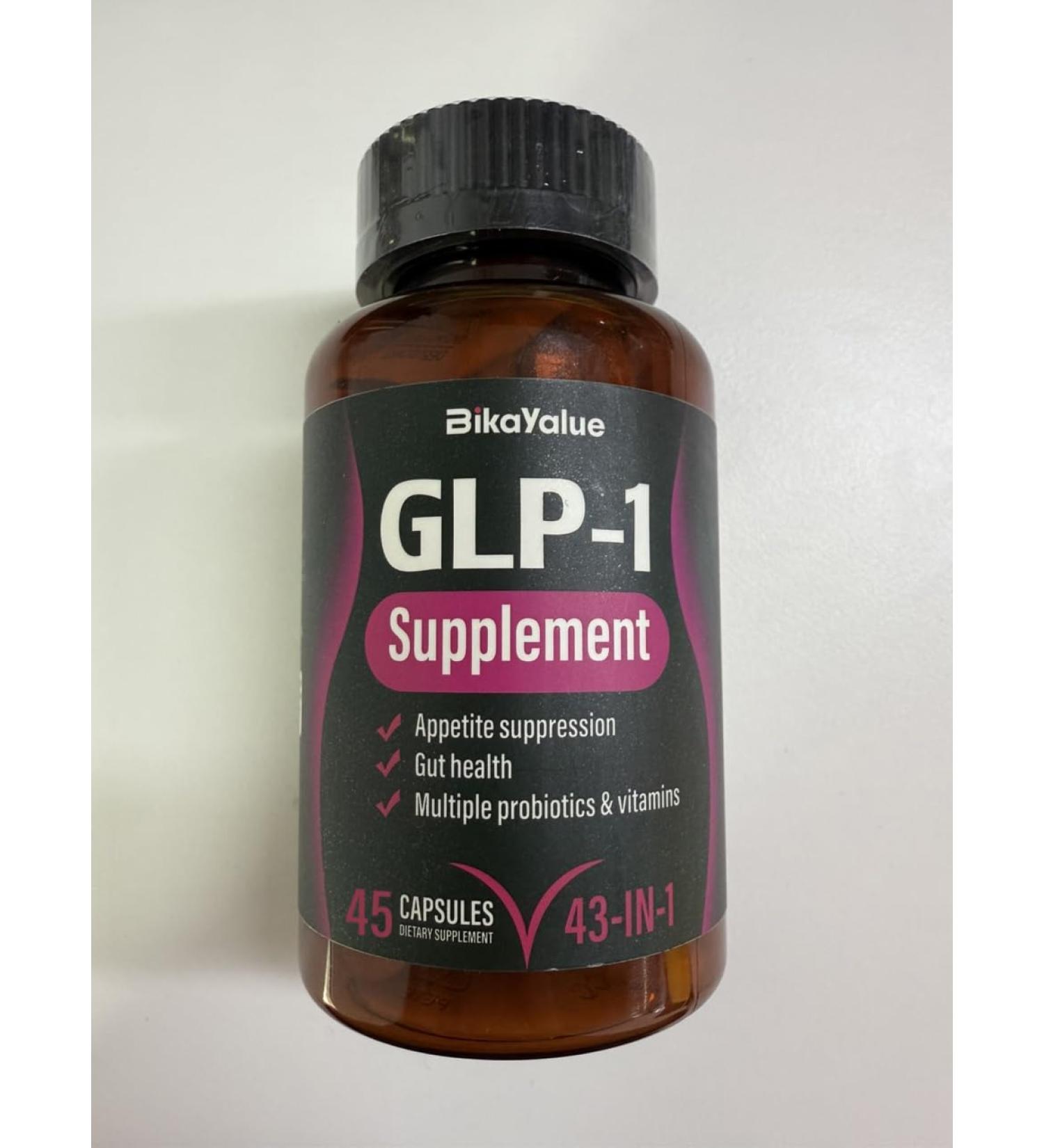 GLP-1 Alternative Supplement Natural Extracts with Hops Green Tea Extract Garcinia Cambogia Multivitamins Probiotics for Gut GLP-1 Activate & Overall Health - 45 Capsules (15 Servings) - Buy Online on GoSupps.com