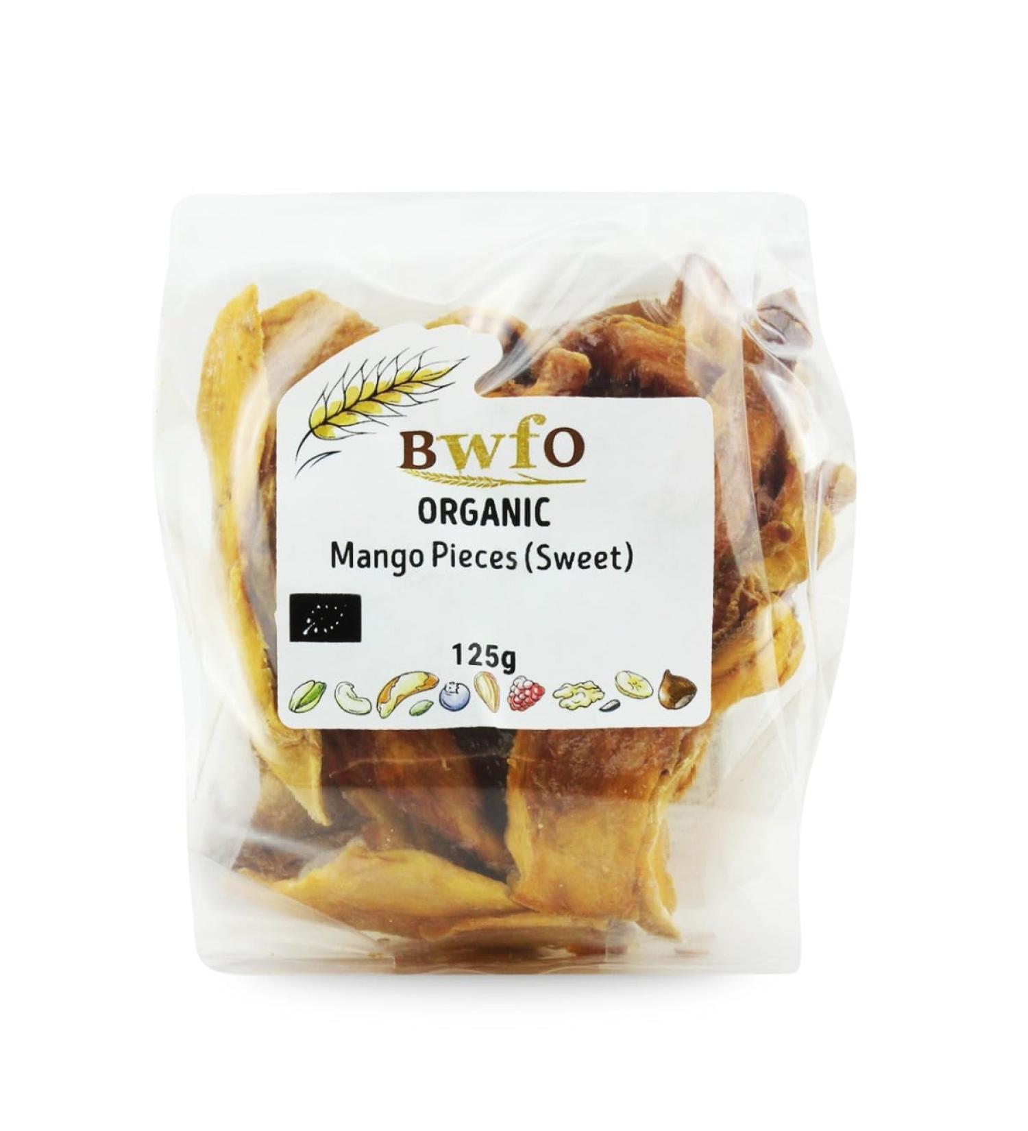 Organic Mango Pieces (Sweet) 125g (BWFO)