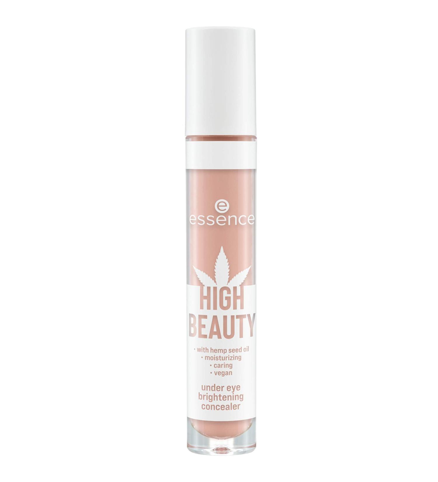 Essence High Beauty Under Eye Brightening Concealer - No. 02 Peach Beige Nourishing & Regenerating 5.5 ml - Brighten Your Eyes Today! - Buy Online on GoSupps.com