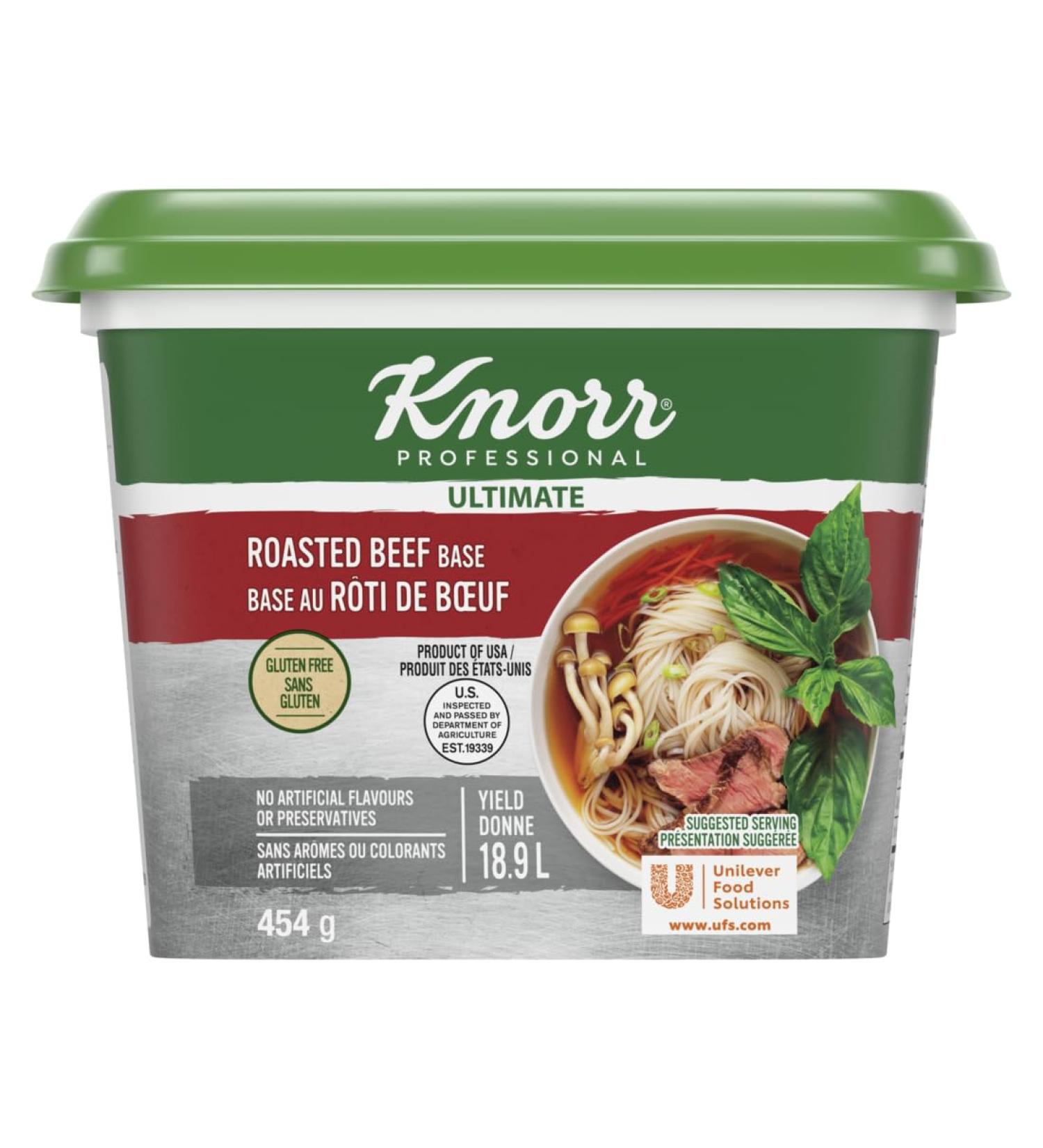 Knorr Professional Ultimate Paste Beef Base Gluten Free 454 gr - Buy Online on GoSupps.com