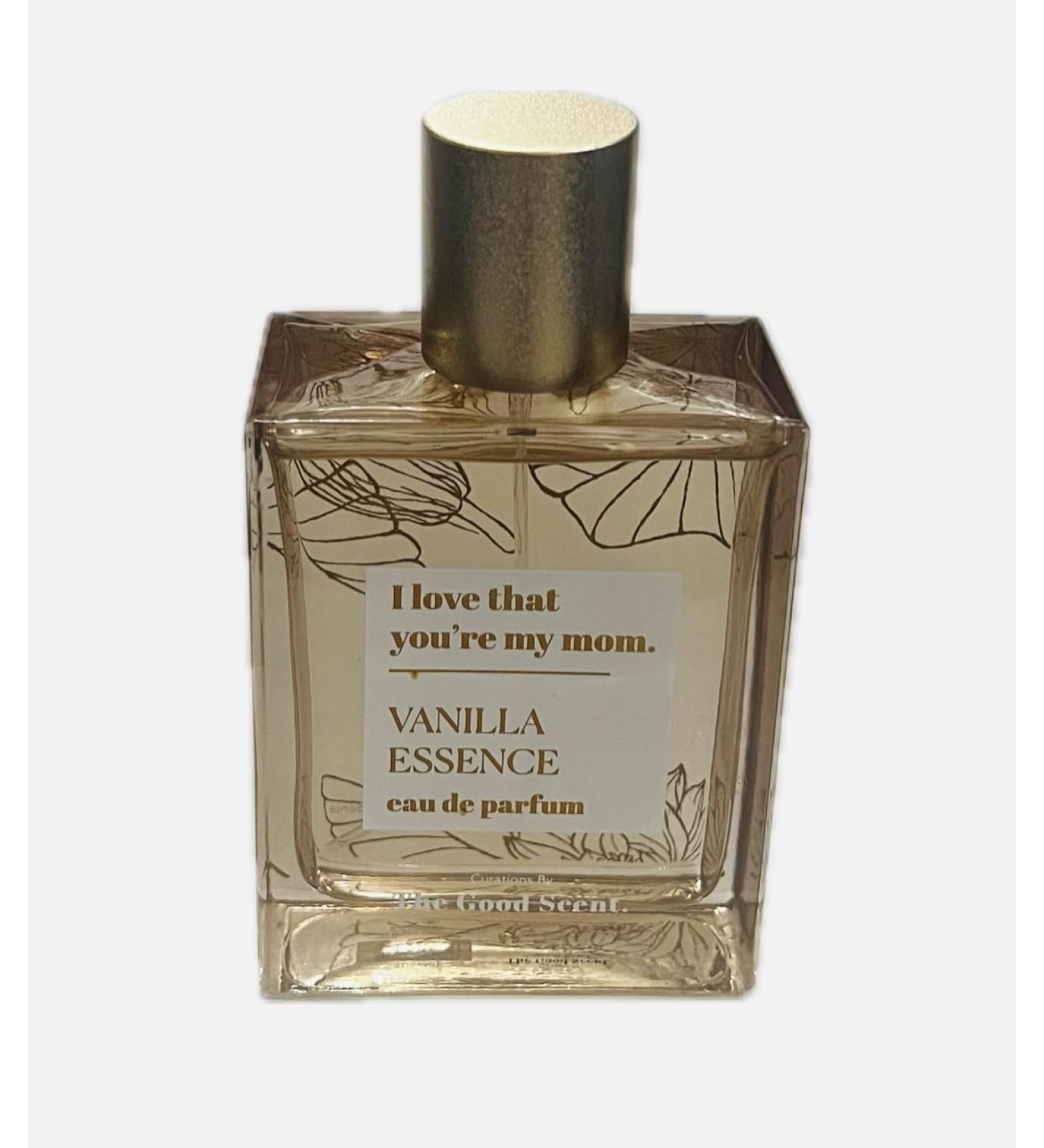 Curations by The Good Scent I Love that you re my mom Vanilla Essence Eau De Parfum Spray 3.4 Fl Oz Unboxed.