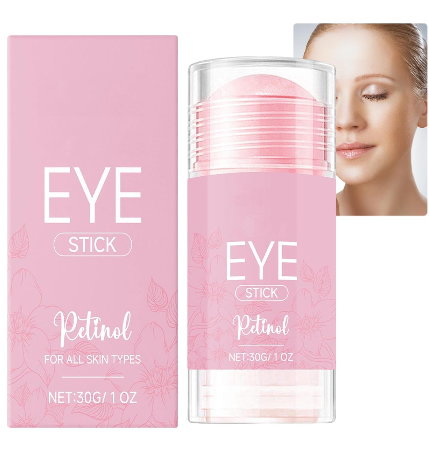 Baume contour des yeux au r tinol en stick soin anti-cernes et anti-poches s rum rafra chissant tenseur Yeux stick cr me anti- ge Yeux raffermissant et hydratant instantan pour rides et (1pcs) - Buy Online on GoSupps.com