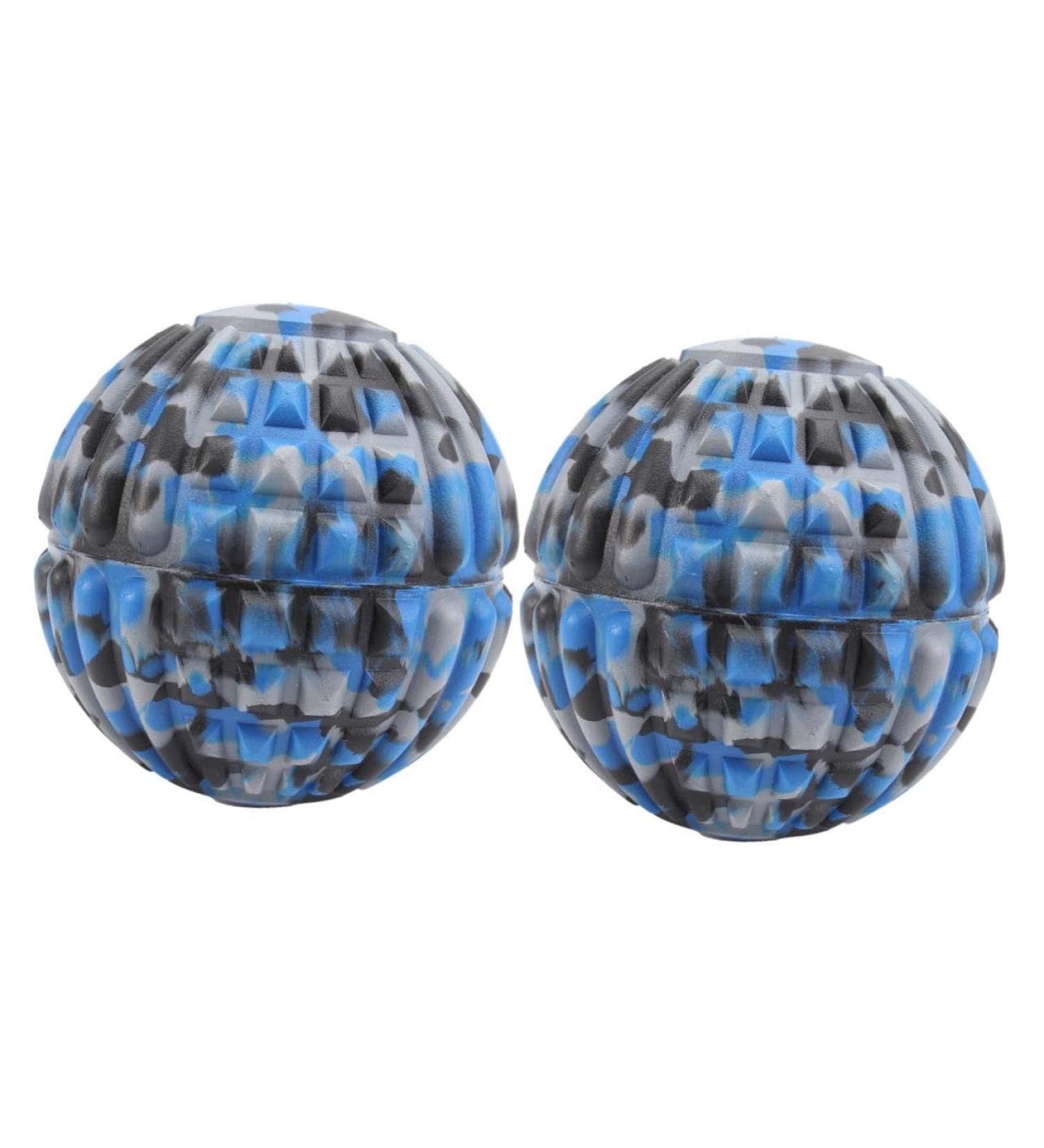 Solustre 2-in-1 Massage Roller Stick & Balls | Fascia & Muscle Massage Tools for Feet Yoga and Fitness - Buy Online on GoSupps.com