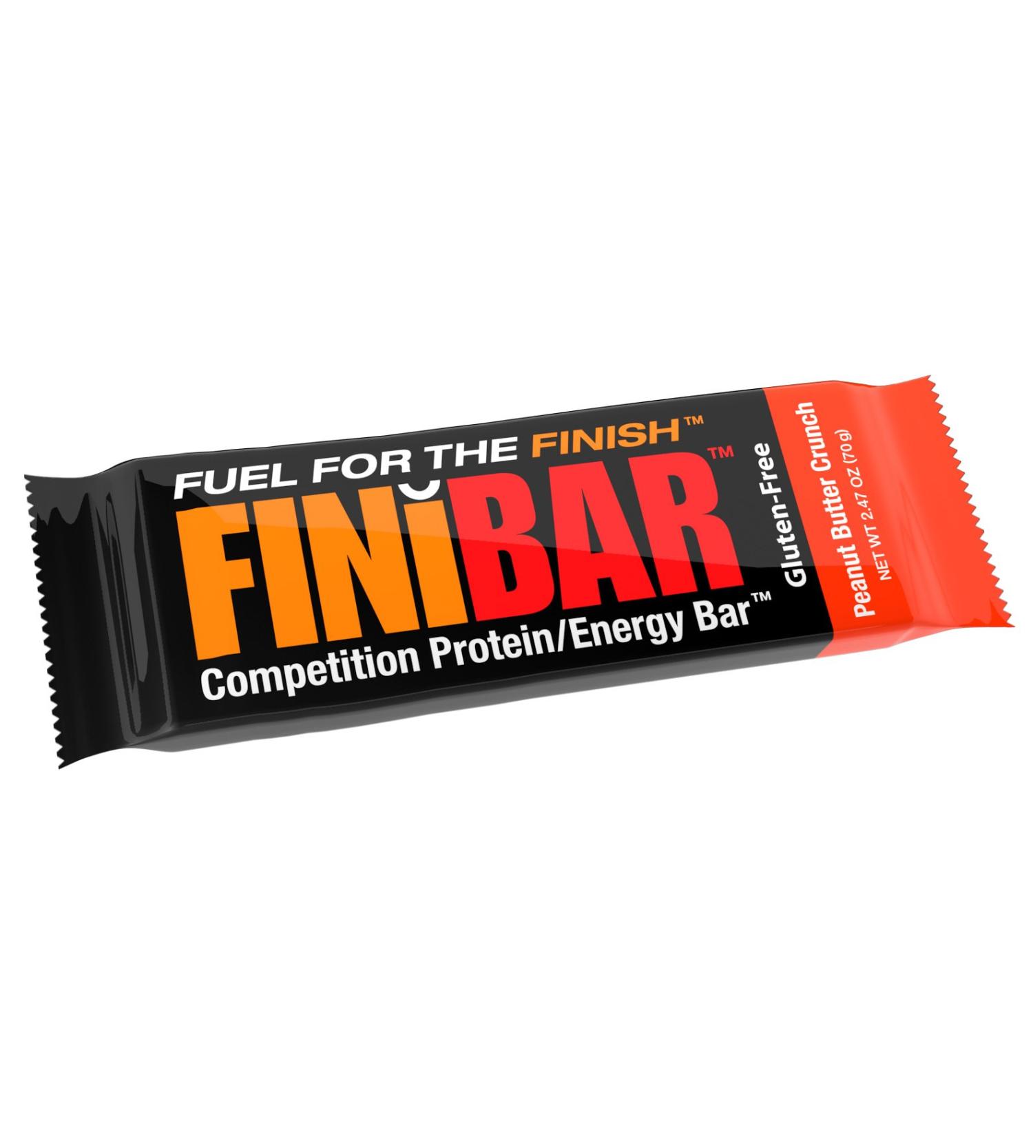 Finibar Competition Bar - Peanut Butter Crunch - 12 Count (Pack of 1)