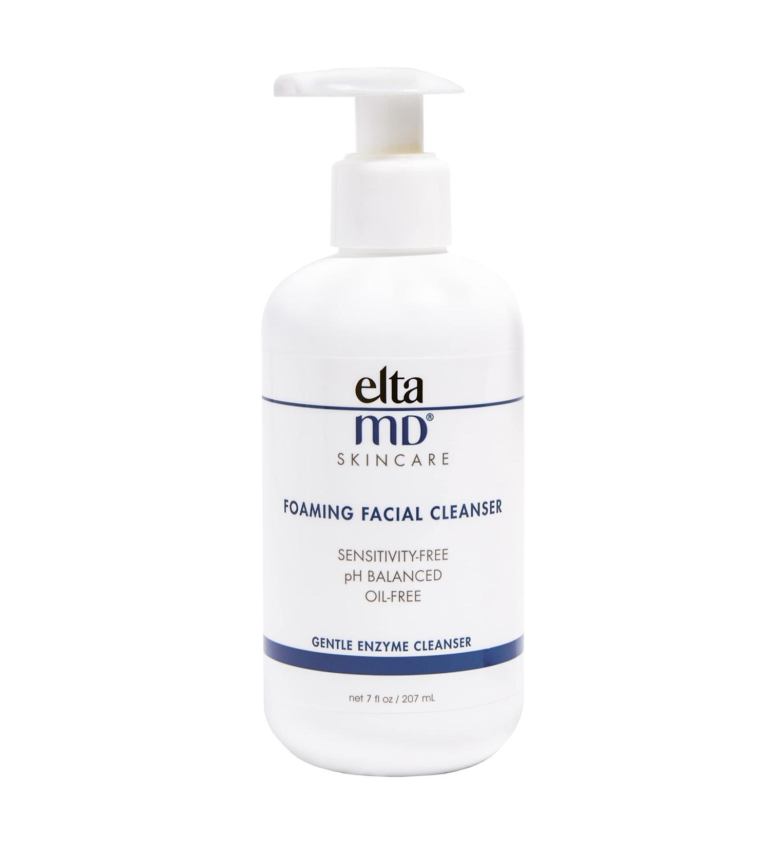 EltaMD Foaming Facial Cleanser 7 Fl Oz - Gentle, Oil-Free, Dermatologist-Recommended Face Wash & Makeup Remover - Buy Online on GoSupps.com