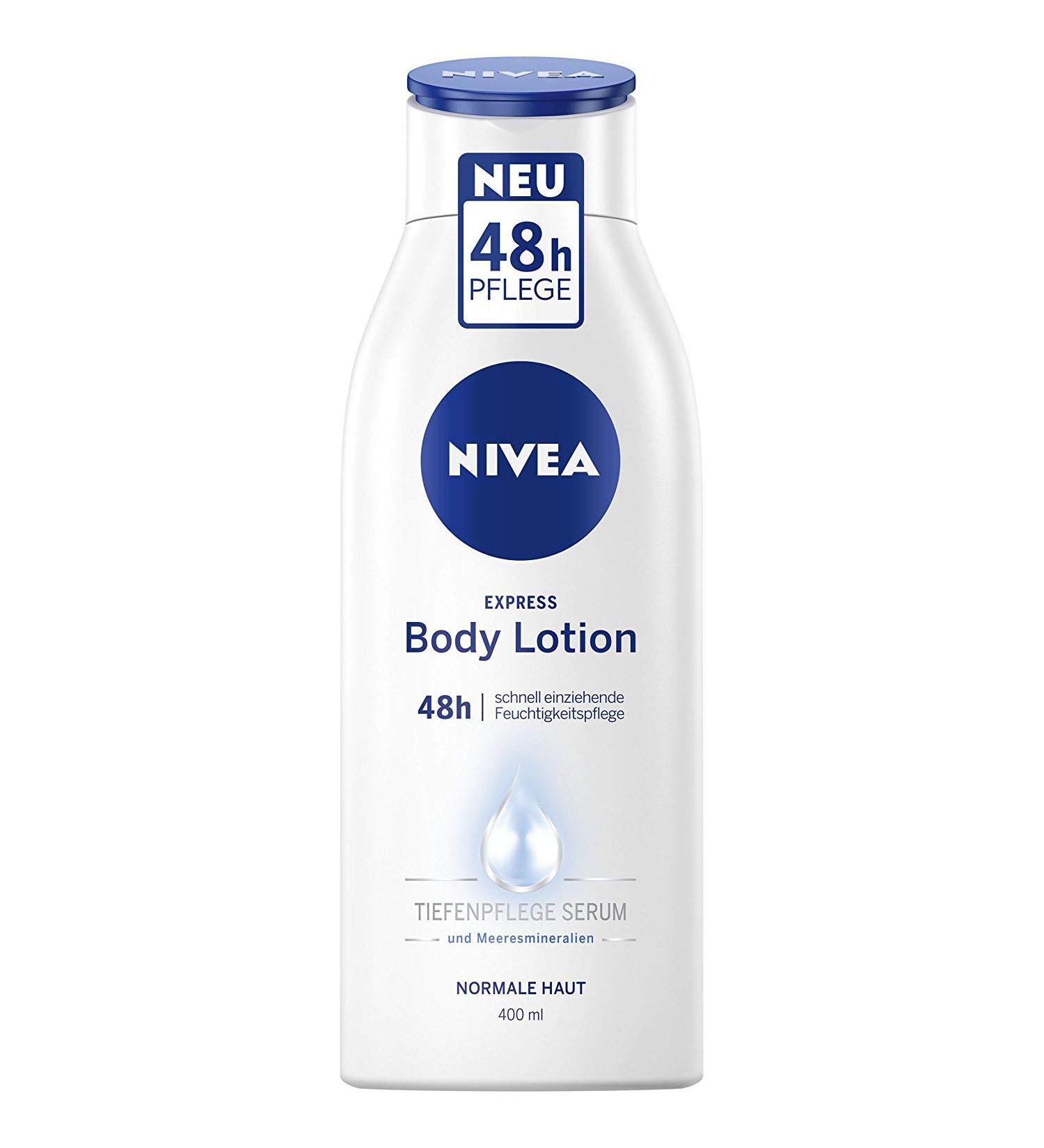 NIVEA 3-pack body lotion 3 x 400 ml bottle Express Body Lotion 400 ml (3-pack)
