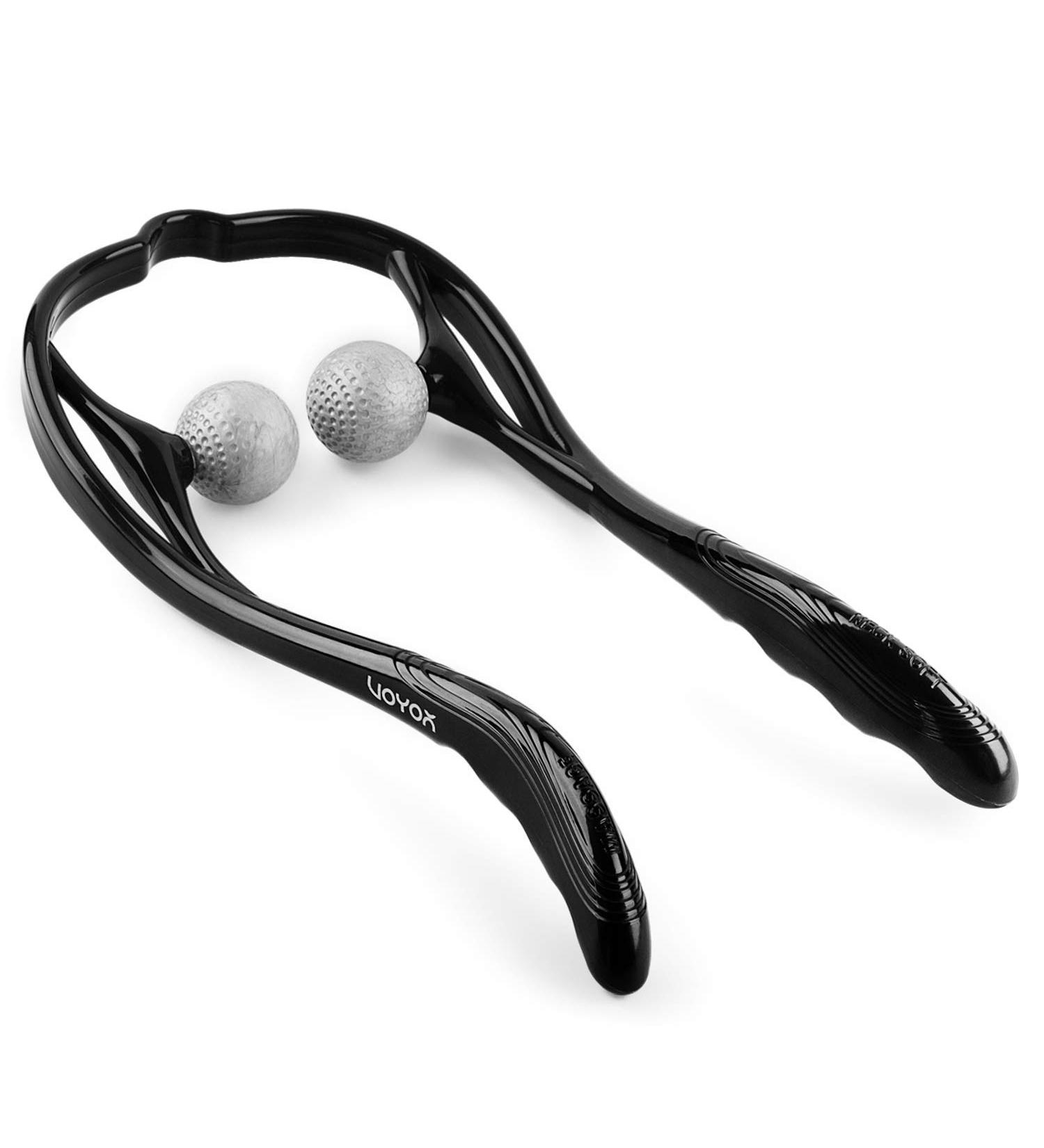 VOYOR Neck Massager Shiatsu Dual Trigger Point Shoulder Massager for Pain Relief - Ergonomic Design - Lightweight & Portable | MS110 - Buy Online on GoSupps.com