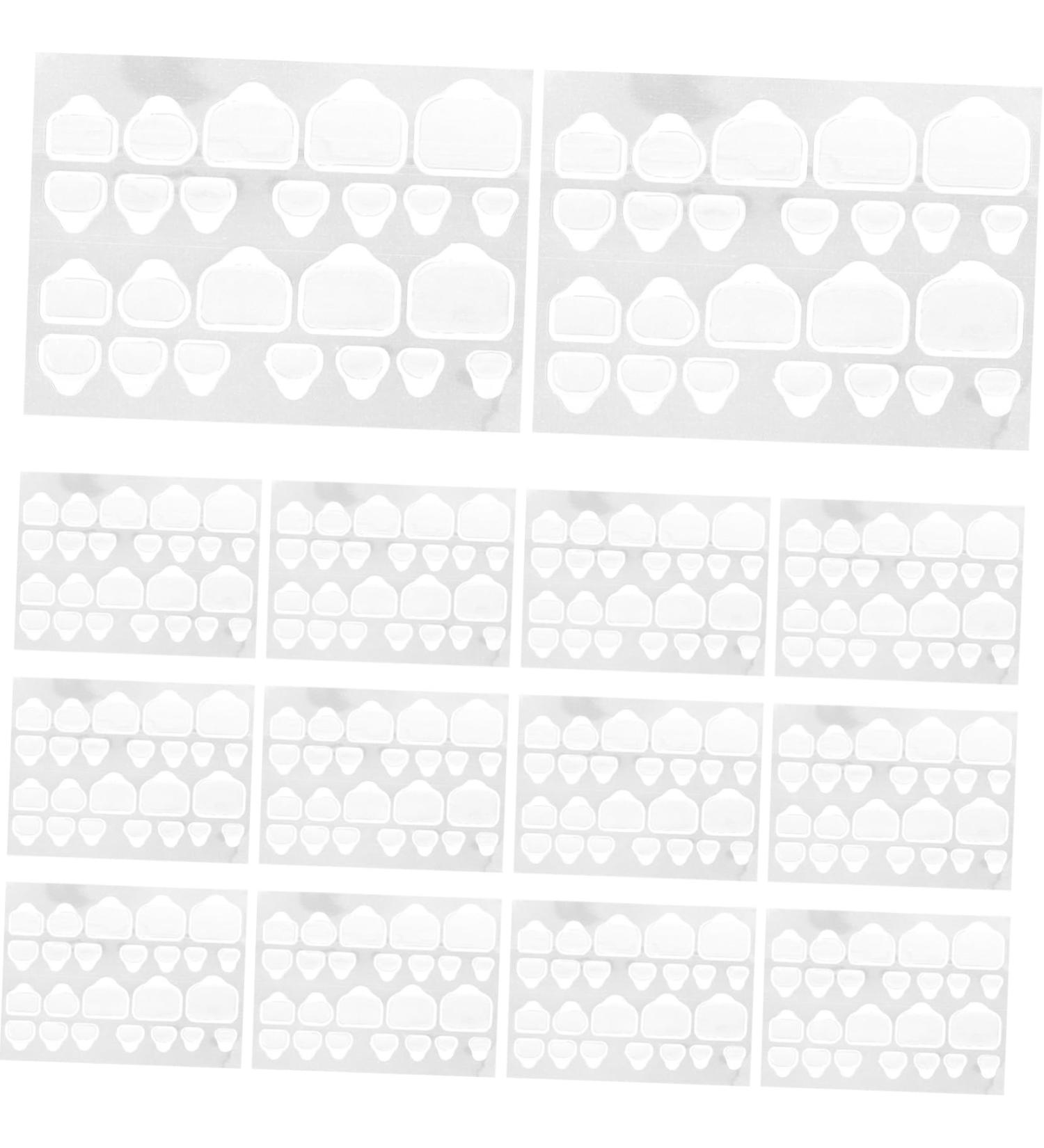 Mikinona 20 Sheets Nail Glue for Acrylic Nails Artificial Nails Medium Length Nail Adhesive for Press on Nails Nail Stickers for Press on Nails Press on Nails Medium Press on Sticky Tabs - Buy Online on GoSupps.com