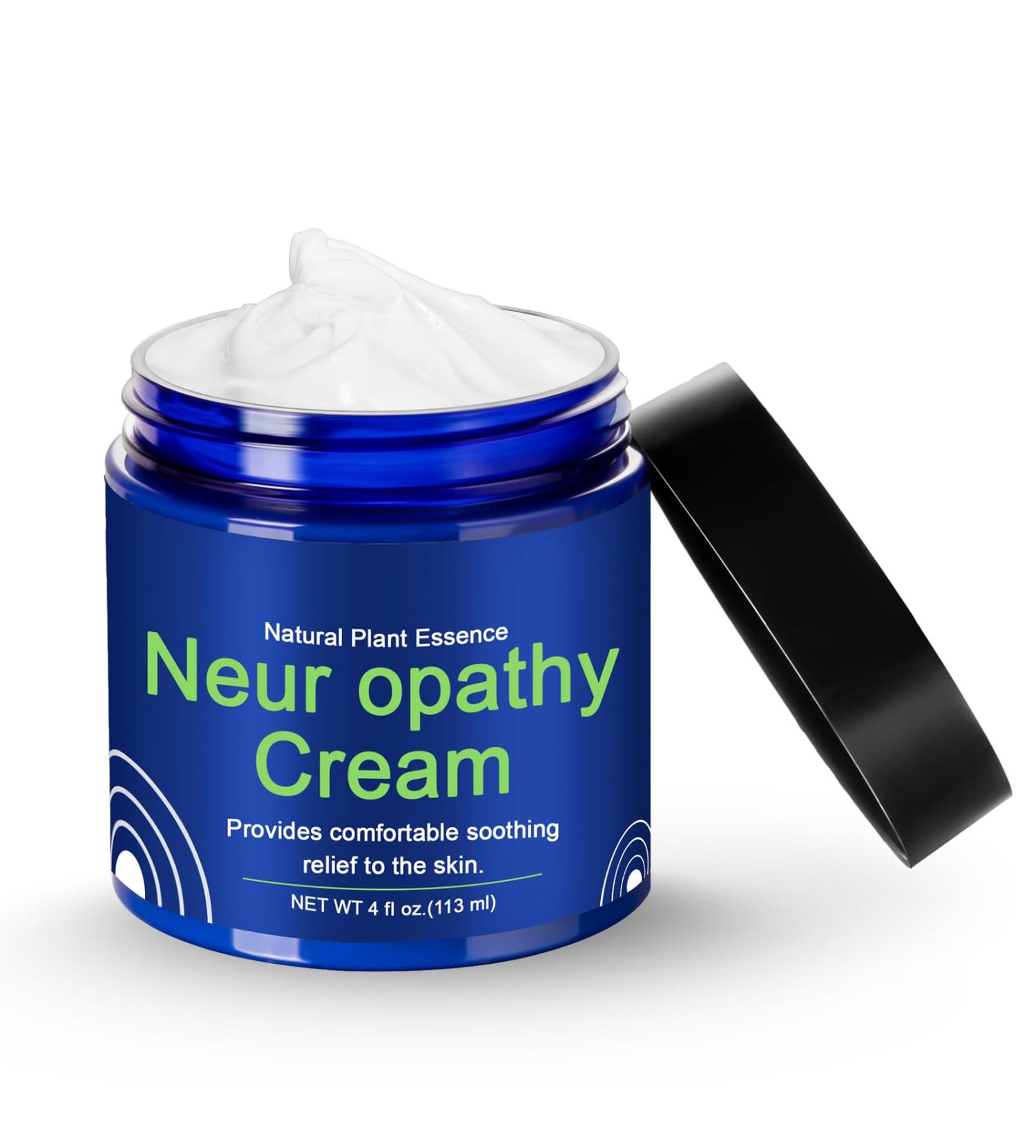 Neuropathy Cream for Feet Legs & Hands Cooling Non-Greasy & Gentle Formula Non-Burning Non-Irritating & Cruelty-Free Rapid Comfort Gel (4 Fl Oz.) - Buy Online on GoSupps.com