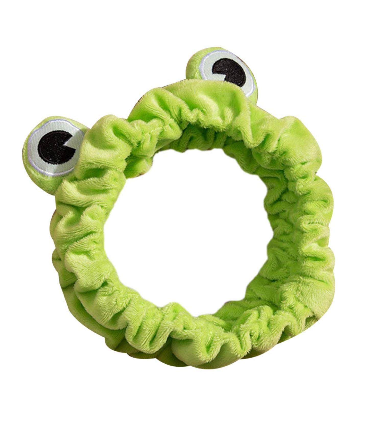 Buy Ixkbiced Cute Frog Eyes Face Wash Makeup Headband - Plush Elastic Hair Hoop for Comfortable Skincare | International Shipping Available - Buy Online on GoSupps.com