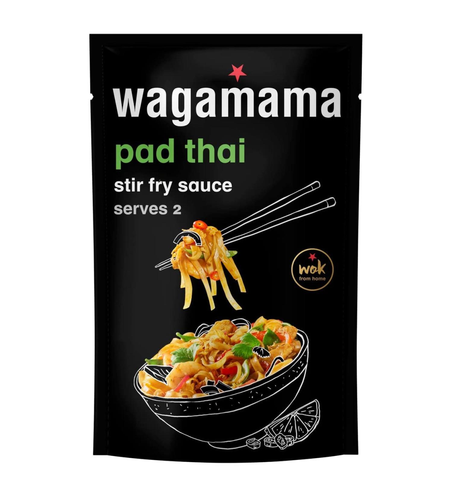Wagamama Pad Thai Sauce pour saute 125 g - Lot de 2