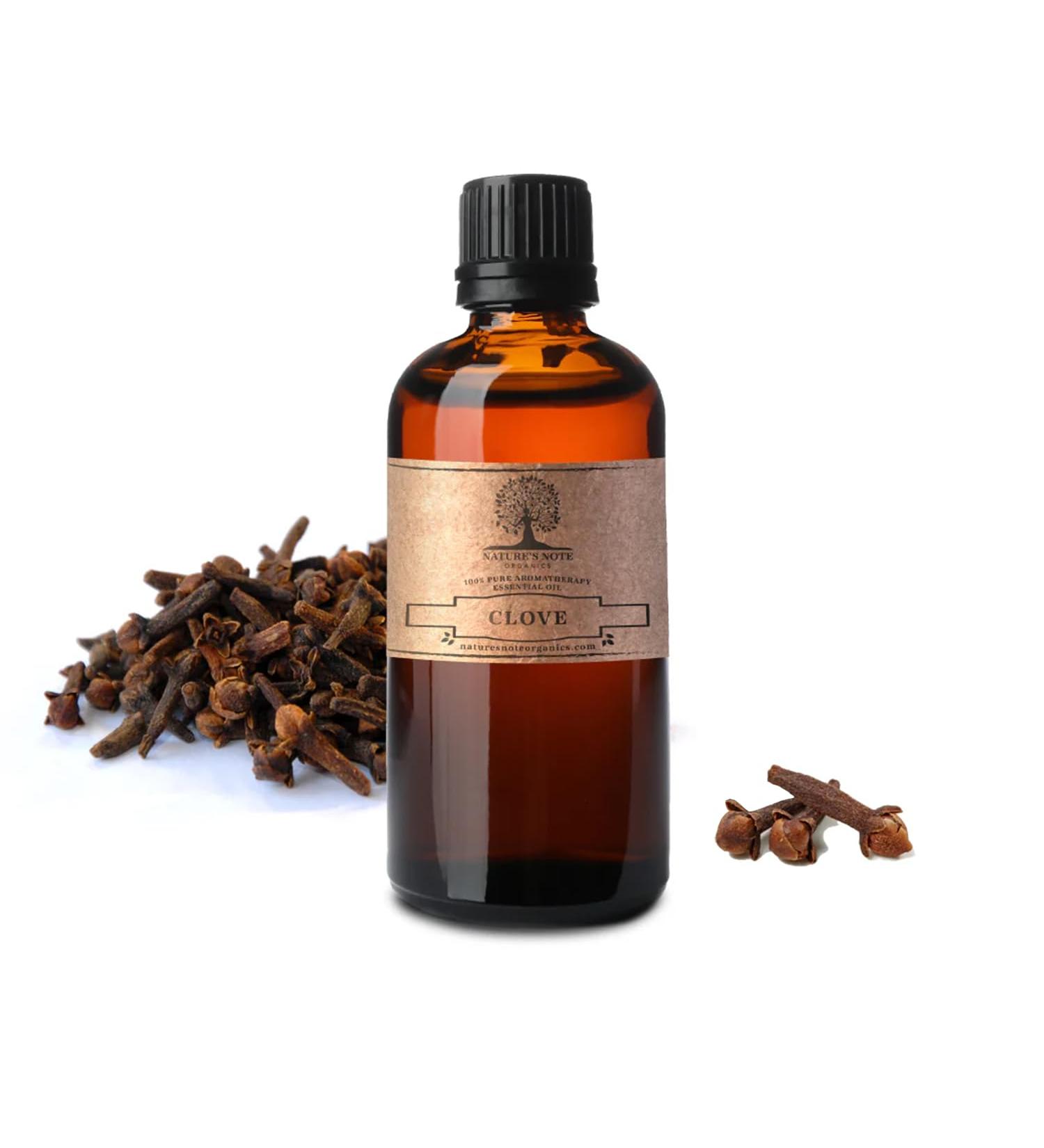 Clove Essential Oil - 100% Pure Grade Essential Oil by Nature's Note Organics (4 Fl Oz) - Buy Online on GoSupps.com