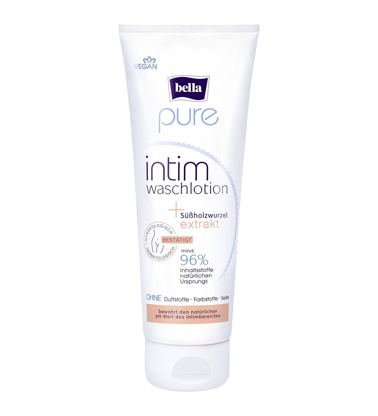 bella Pure Intimate Wash Lotion Women with Liquorice Root Extract 250ml 1 Tube