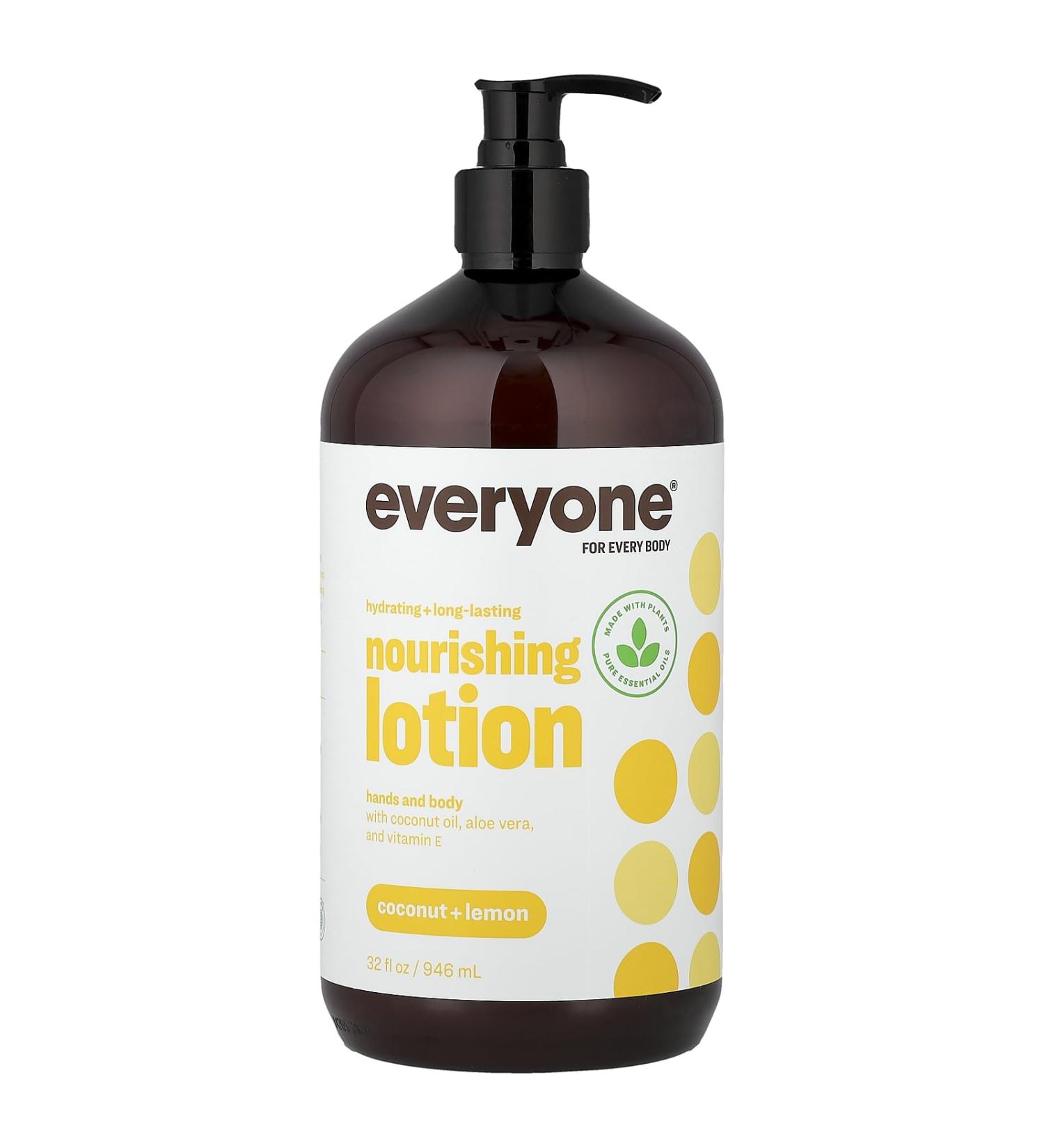 EO Everyone Lotion Coconut + Lemon 32 fl oz - 2pc coconut lemon 64 FL Oz (Pack of 1)