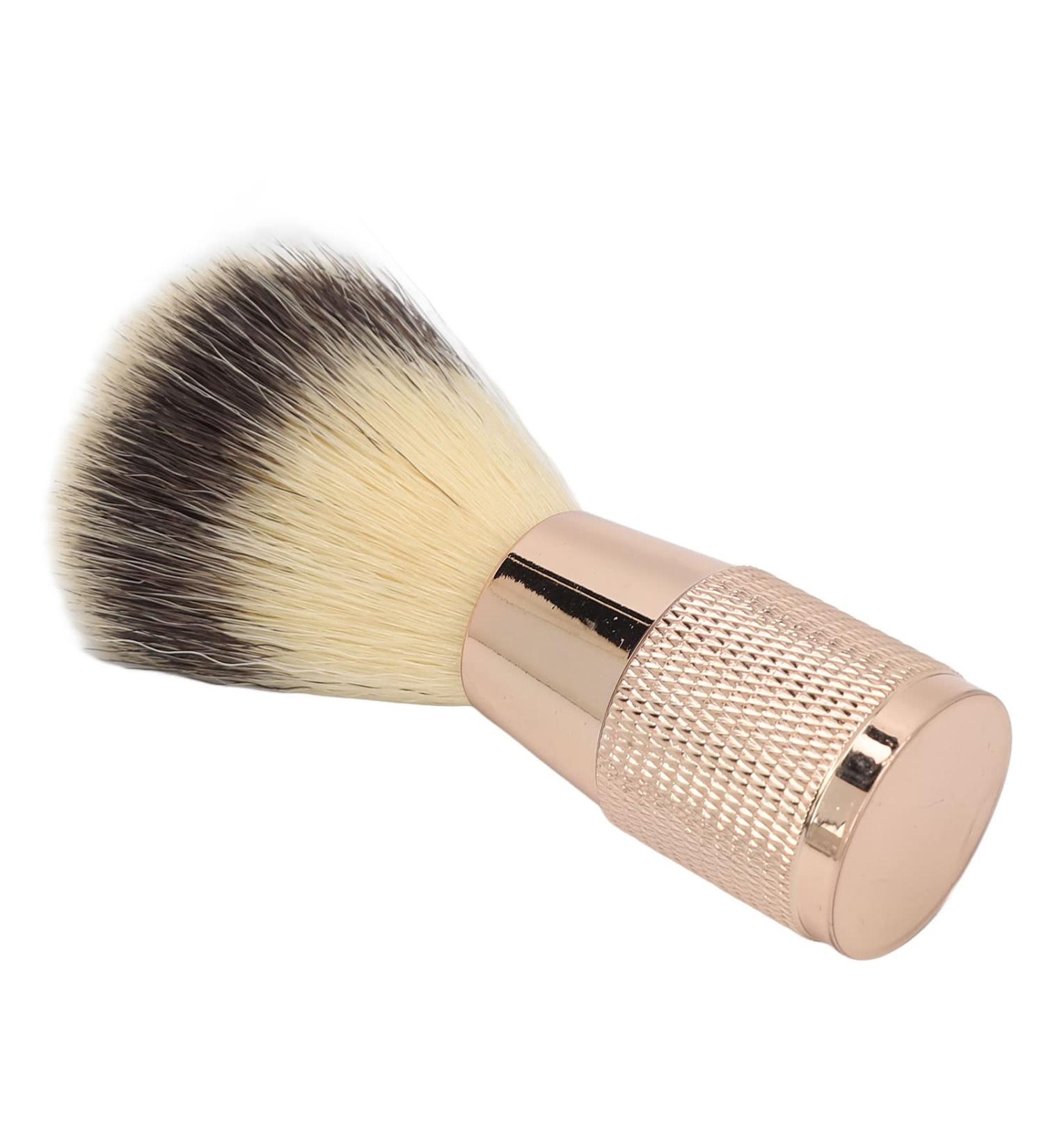Men's Beard Shaving Brush - Ergonomic Handle Rich Foam Wild Boar Bristle Imitation - Skin-Friendly for Home & Salon Use - Buy Online on GoSupps.com